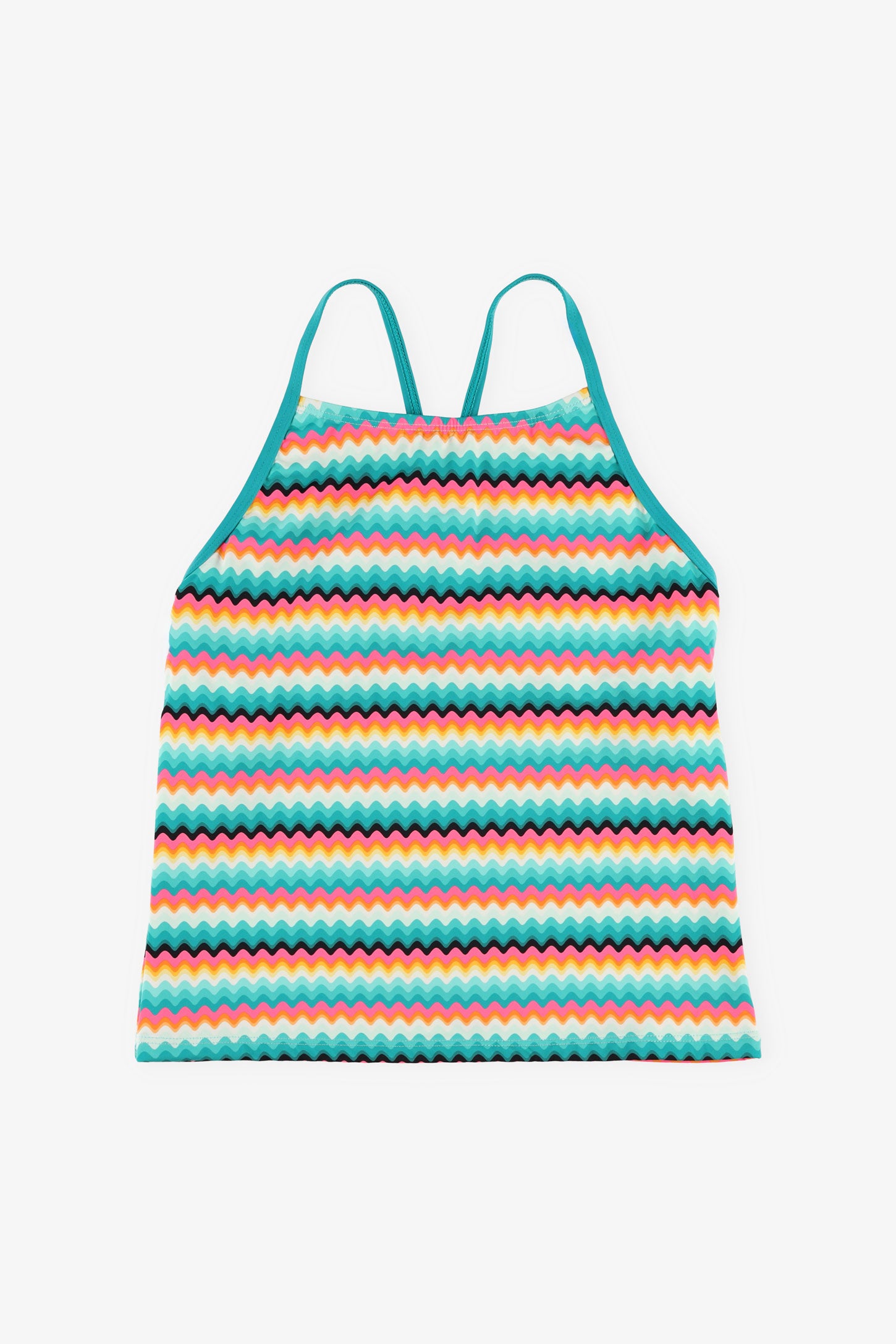 Haut maillot de bain tankini, 2/30$ - Ado fille && BLEU MULTI