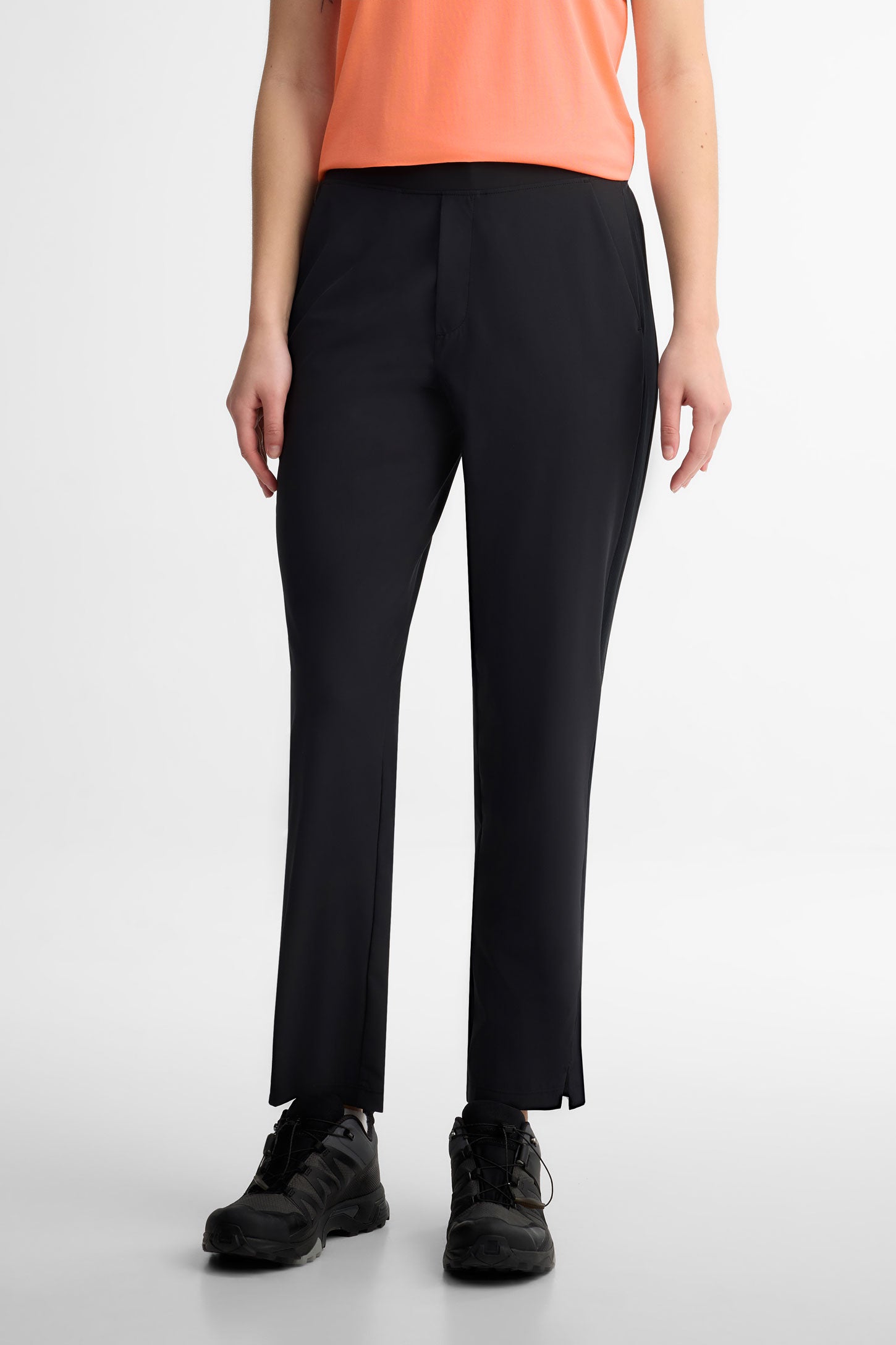 Pantalon jambe fuselée BM - Femme && GRIS FONCE
