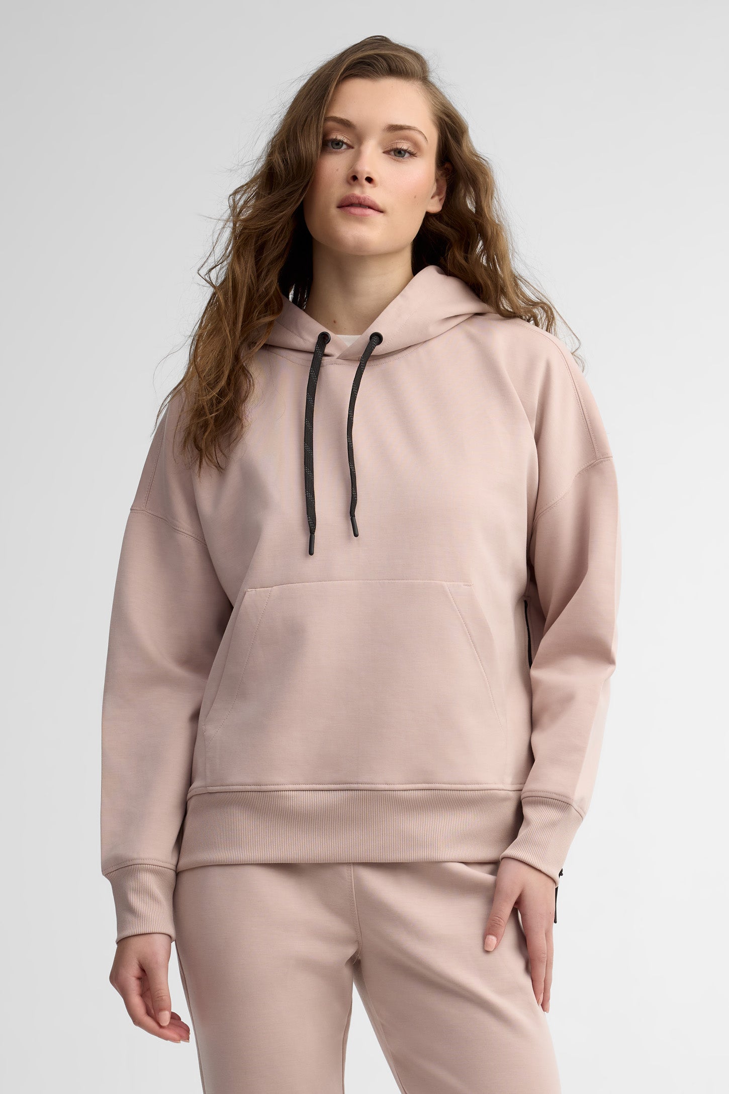 Chandail à capuchon ouaté - Femme && ROSE