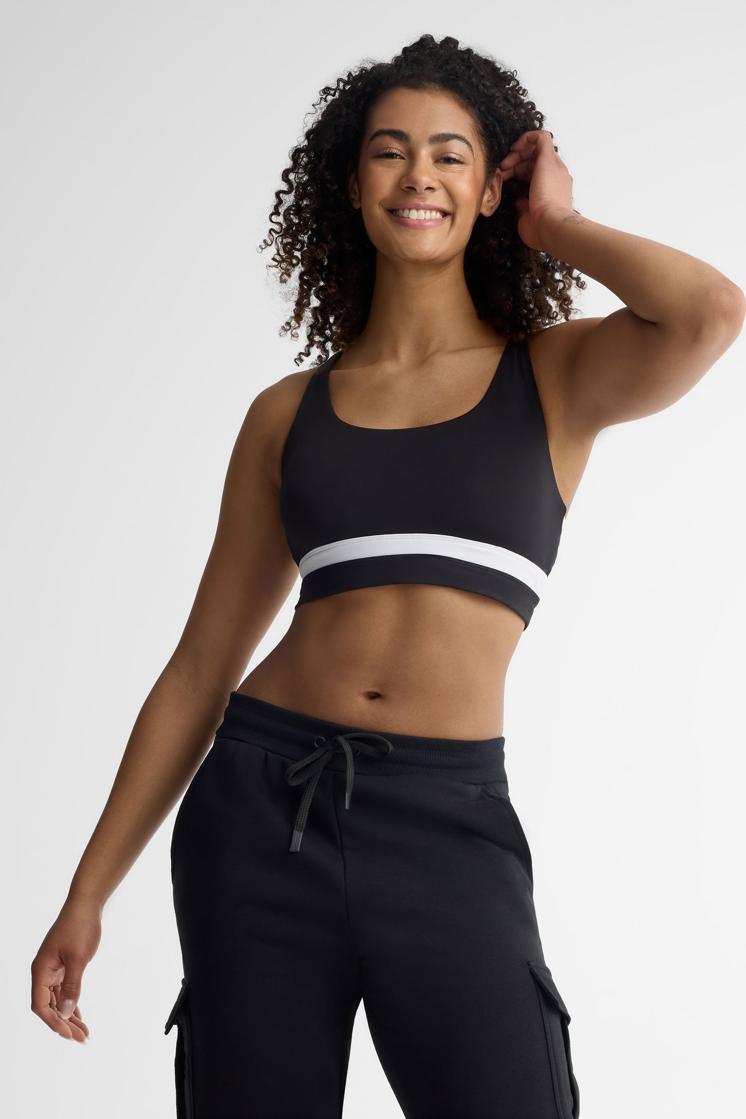 Soutien-gorge athlétique - Femme && NOIR