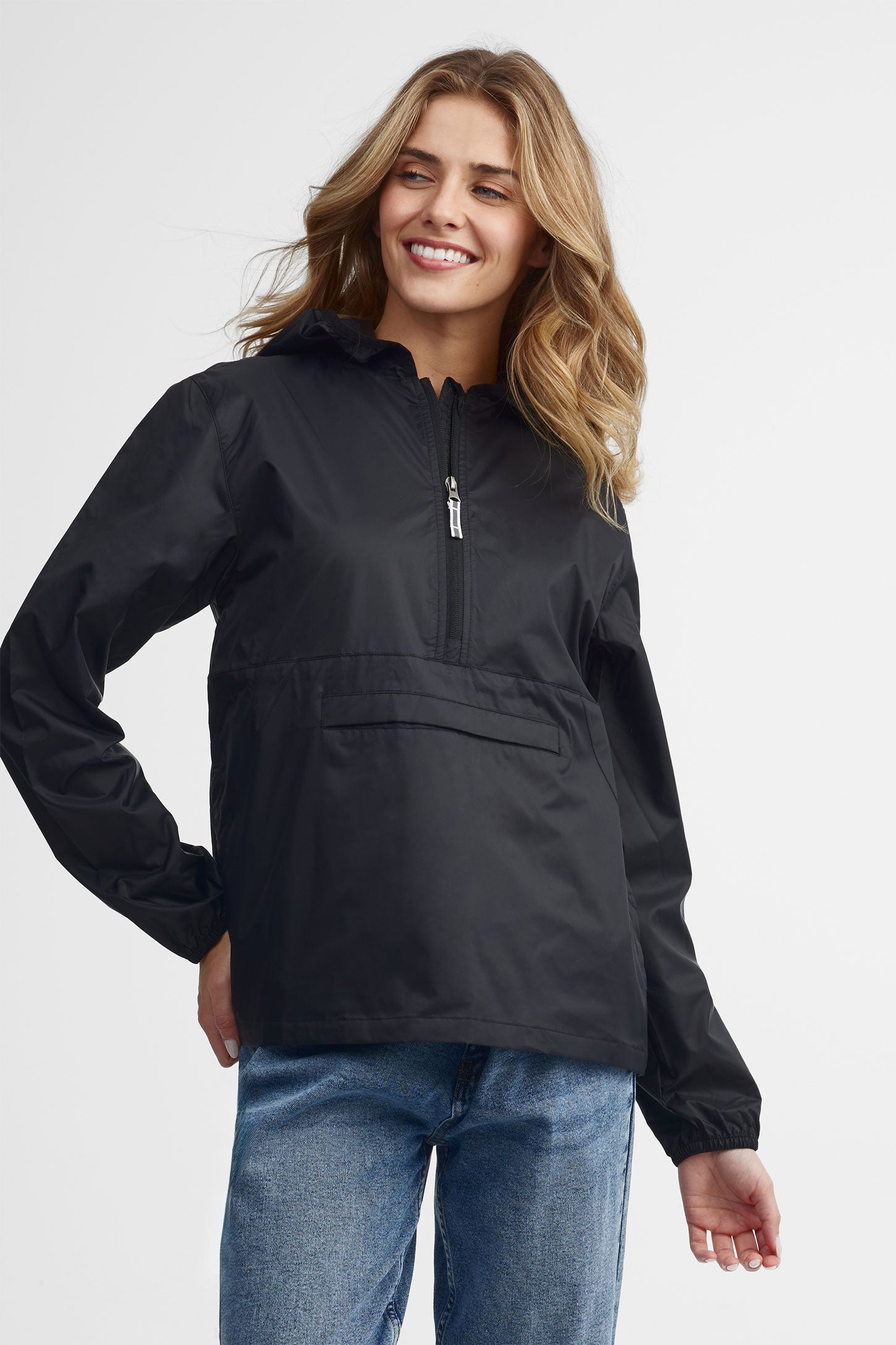 Manteau anorak convertible - Femme && NOIR