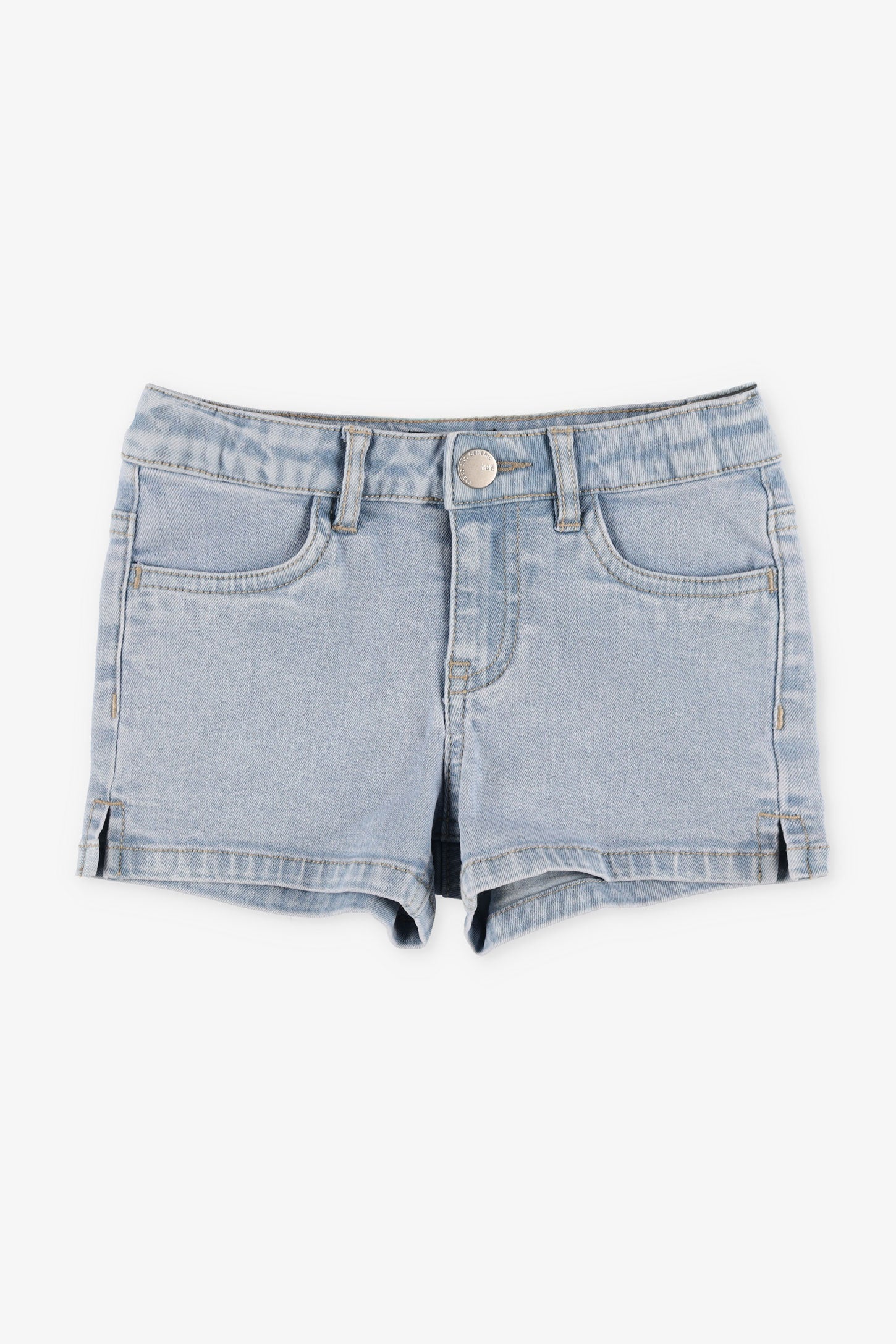 Short en jeans - Enfant fille && BLEU PALE