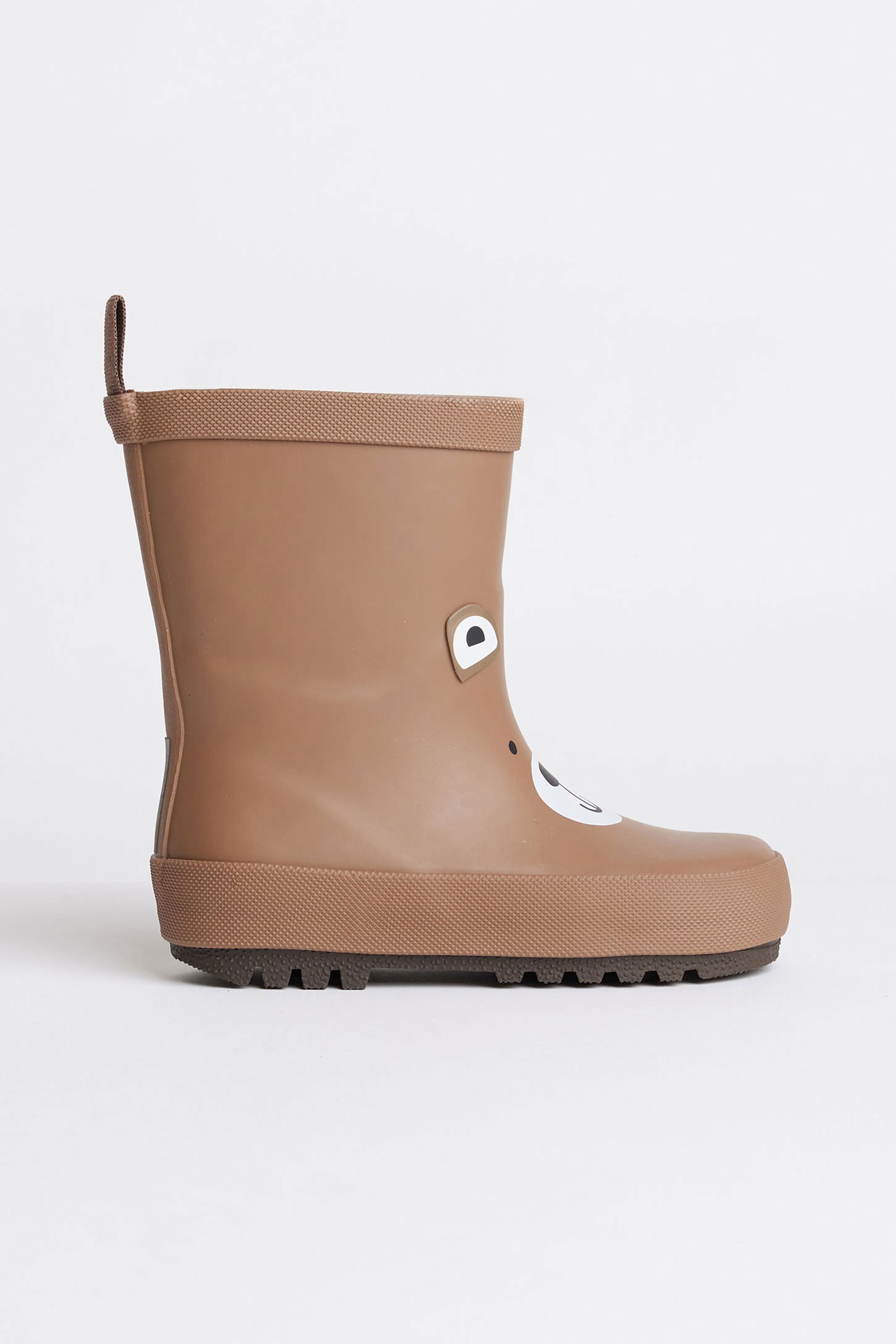 Bottes de pluies doublées ourson - Bébé garçon && MARRON
