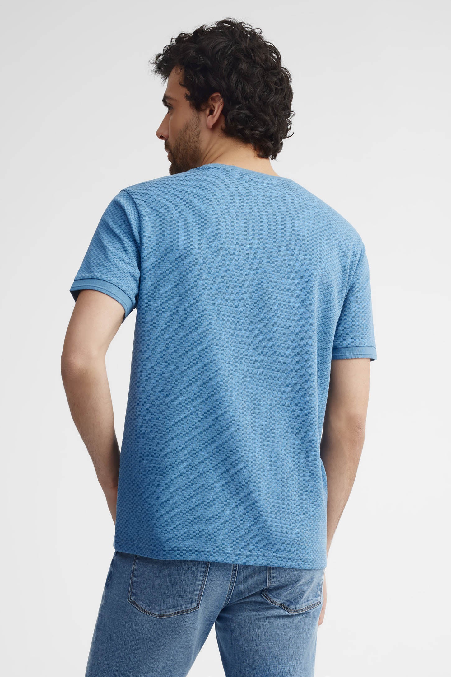 T-Shirt Homme Manches Longues 50% Coton 50% Polyester - Taille Grande Et Très Grande (LT à 4XLT)