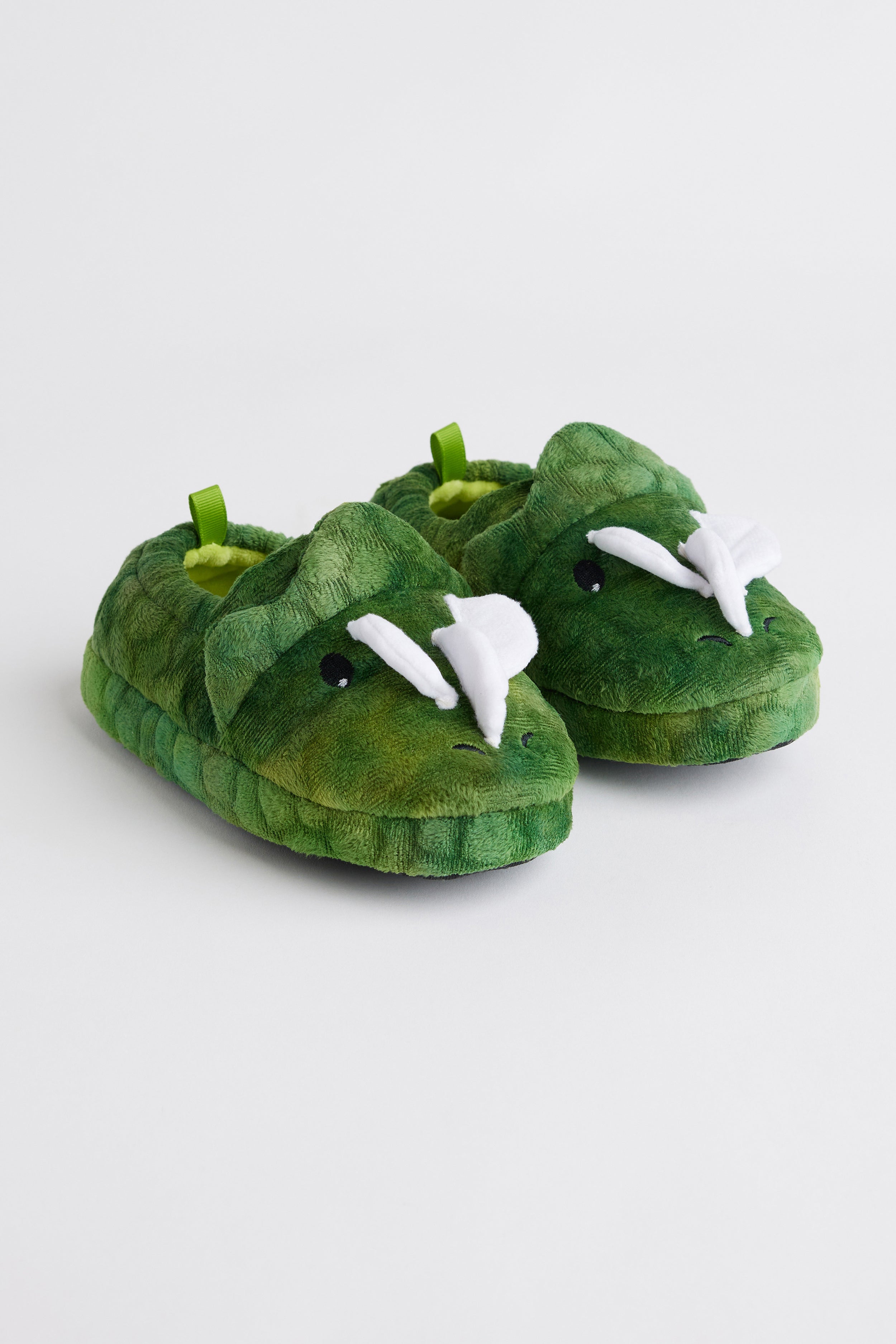 Chaussons D'intérieur Enfants Dinosaures Mignons - Taille 33 - Pantoufles En Peluche Douce Pour Garçons Et Filles - Idéal Pour L'hiver - 11