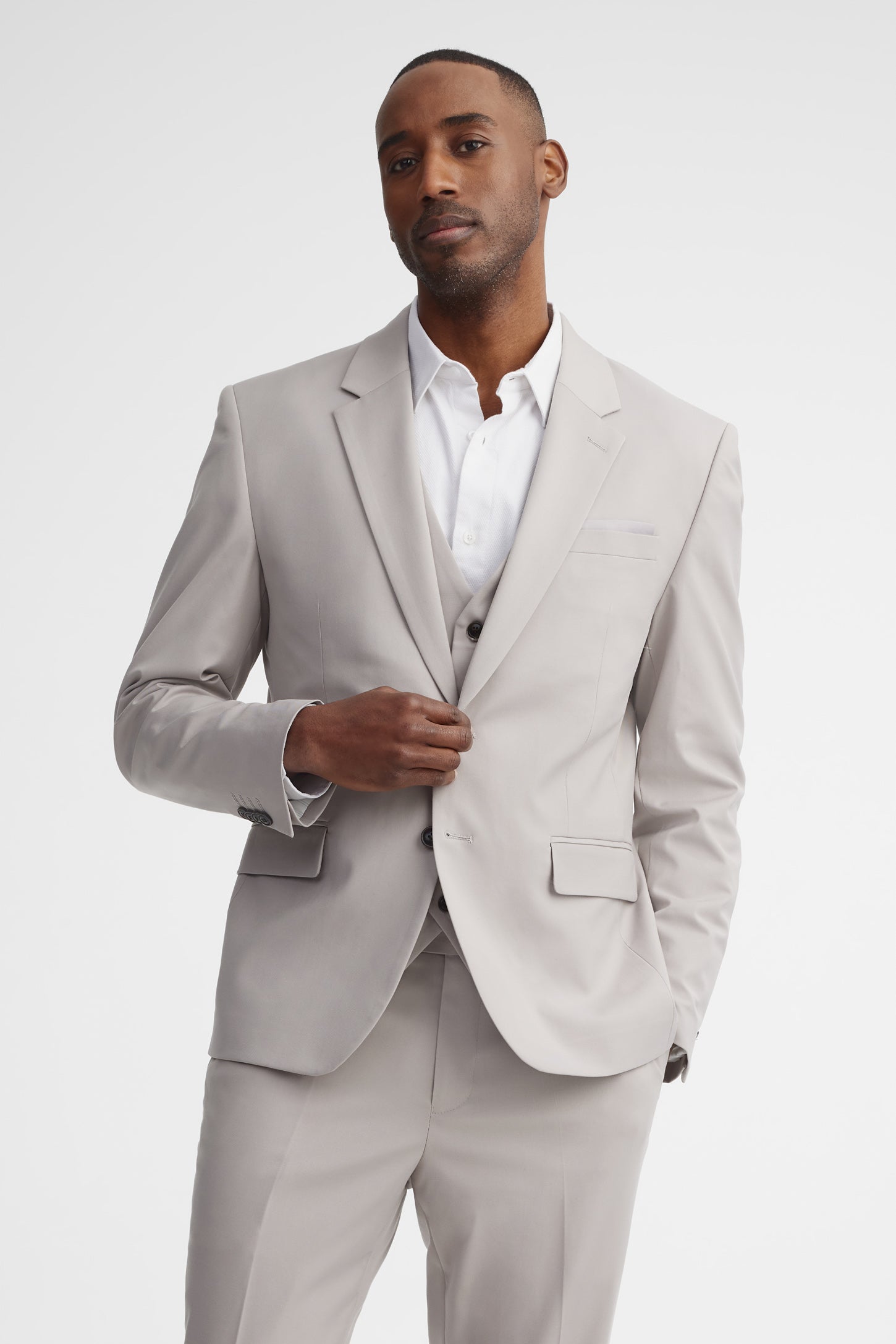 Veston habillé - Homme && BEIGE