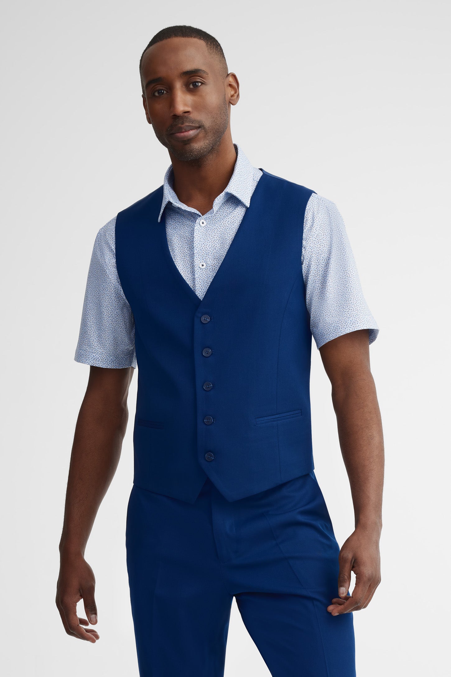 Veste habillée coupe ajustée - Homme && MARIN