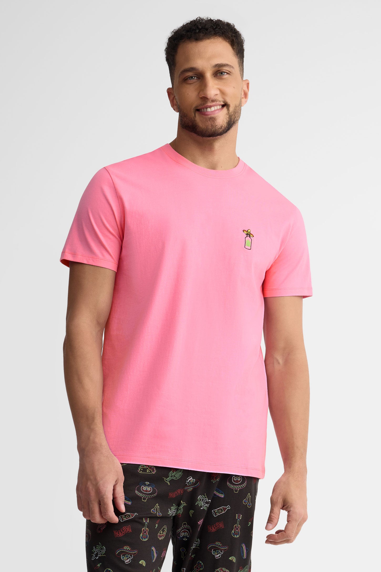 T-shirt pyjama coton, 2/40$ - Homme && ROSE