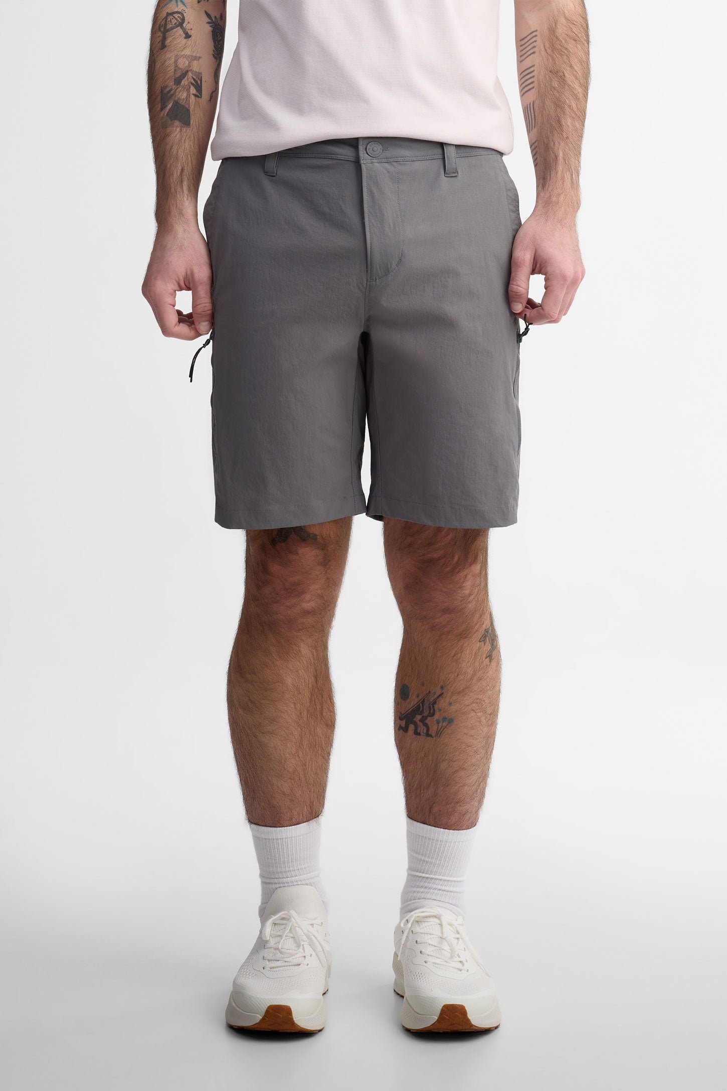 Short cargo en ripstop BM - Homme && GRIS