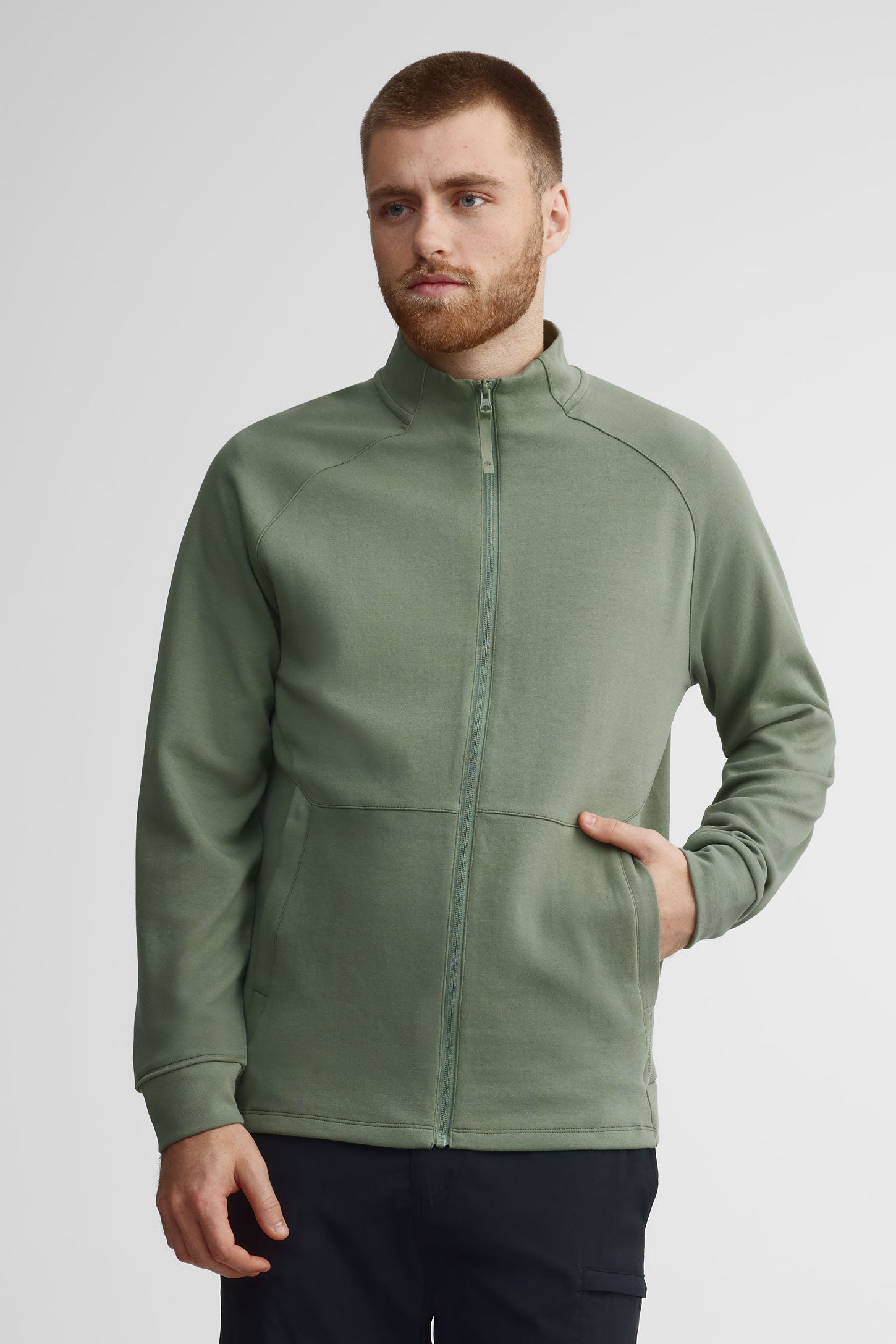 Veste col montant extensible 4 sens BM - Homme && VERT