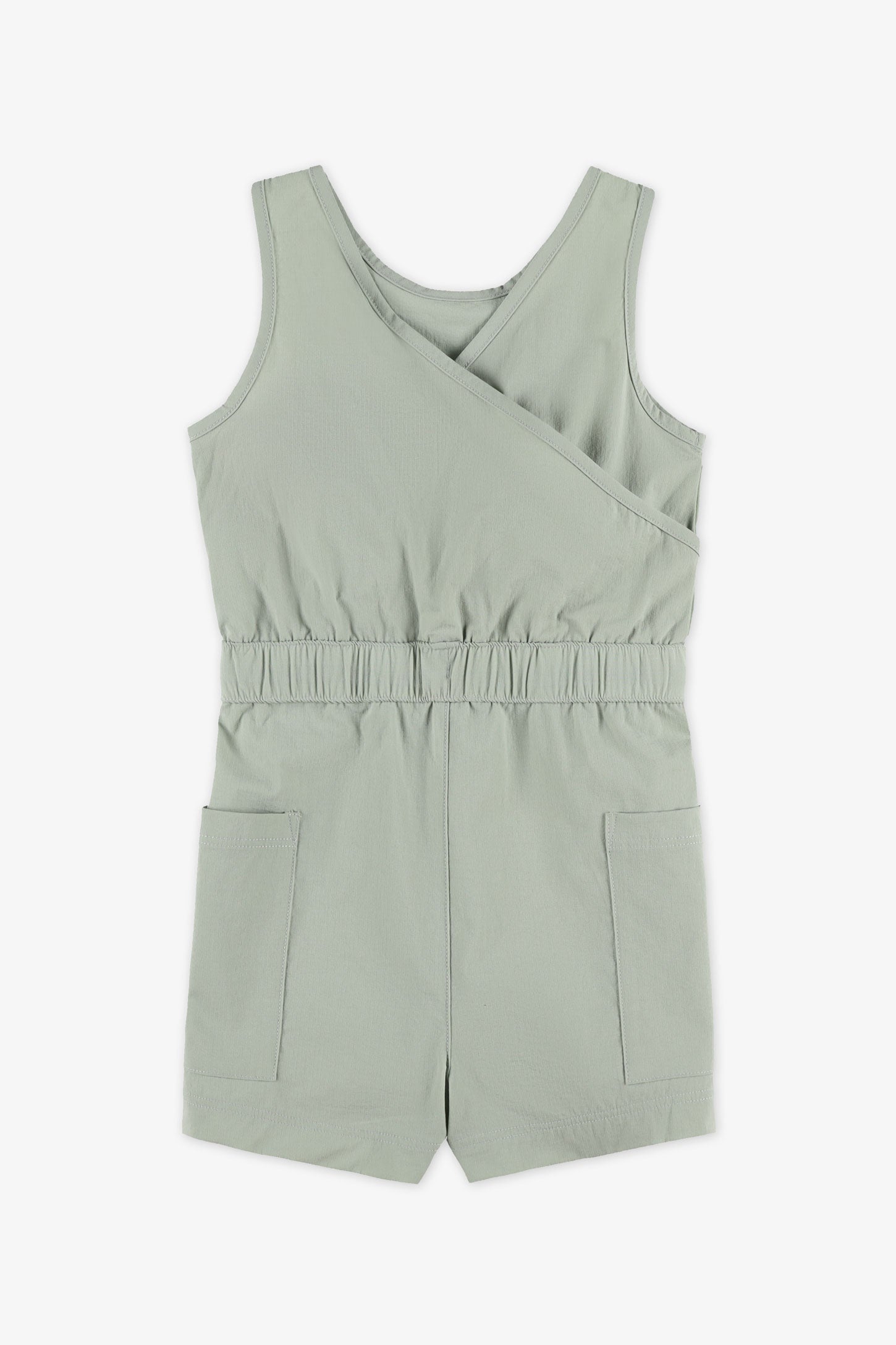 Combi-short en ripstop - Enfant fille && VERT
