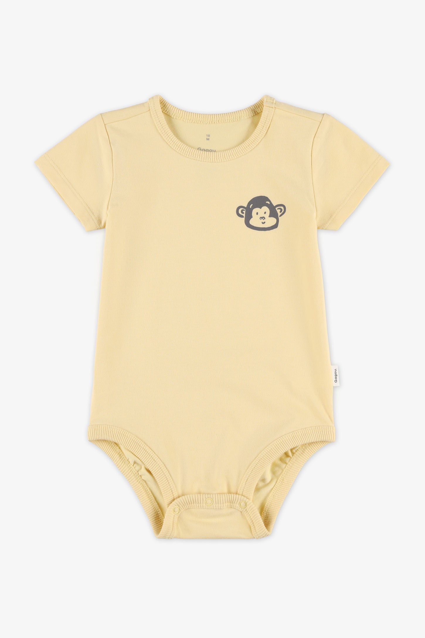 Cache-couche en coton - Bébé garçon && JAUNE