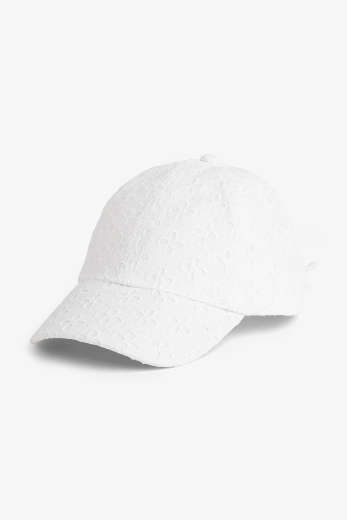Casquette à nœud - Enfant fille && BLANC
