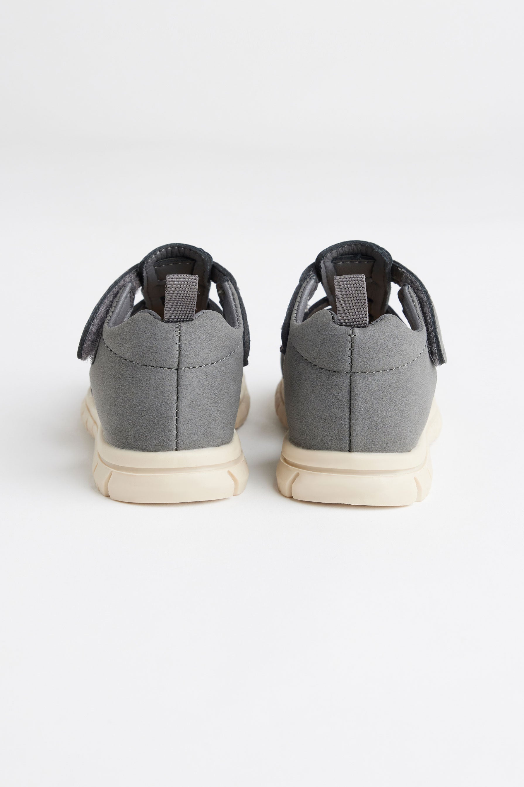 Sandales pêcheurs en nubuck - Bébé garçon && GRIS