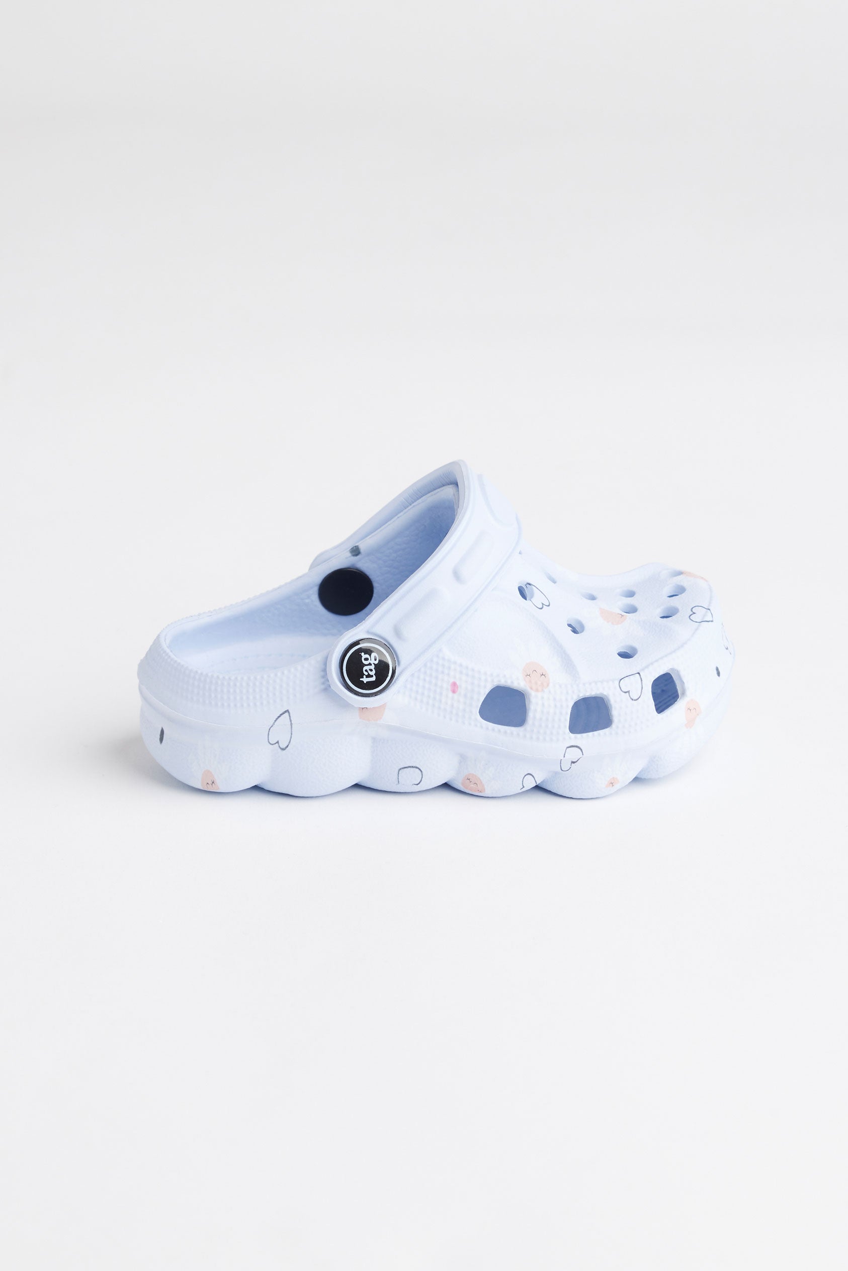 Mules perforées en Eva - Bébé fille && BLEU MULTI