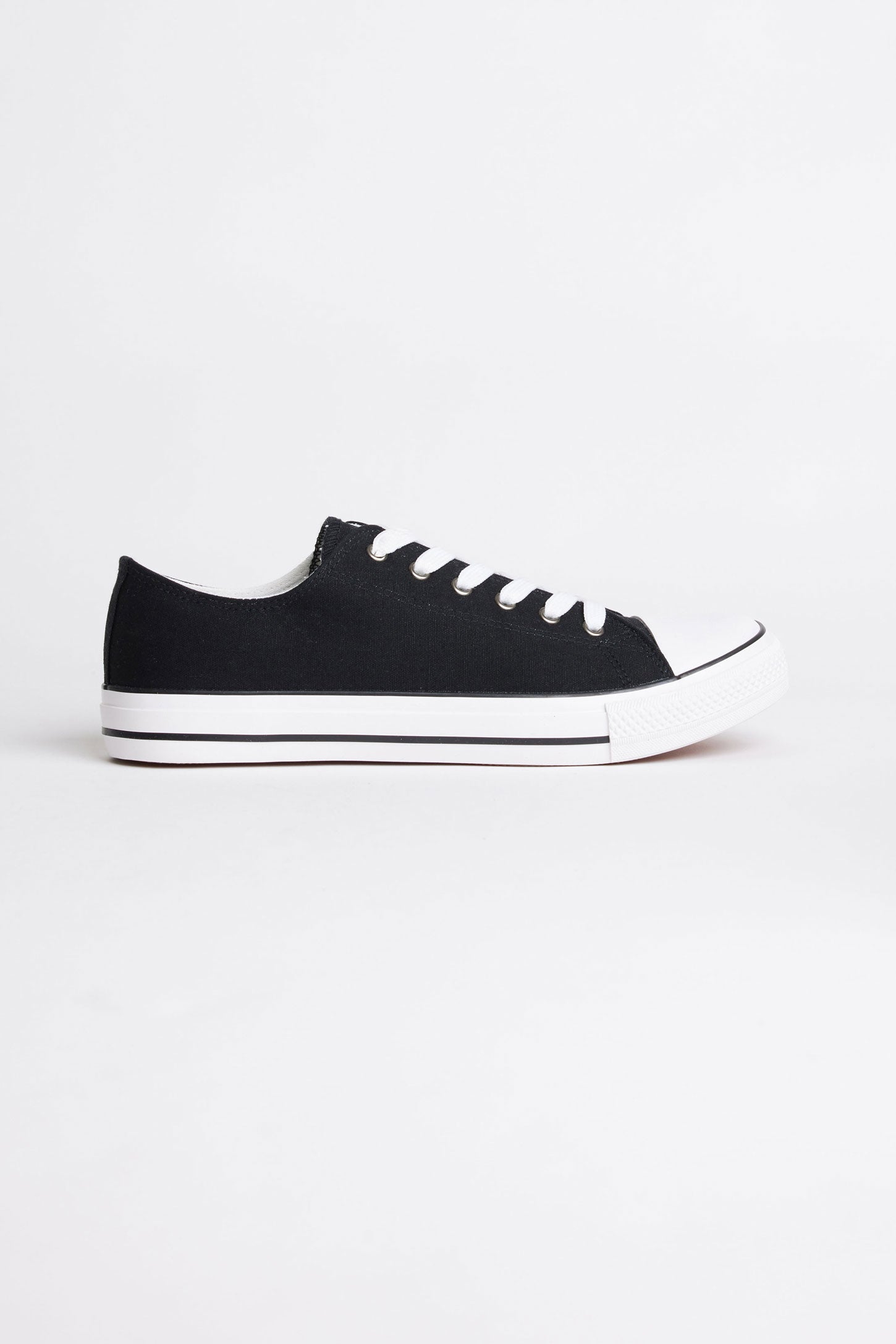 Chaussures en toile - Ado garçon && NOIR