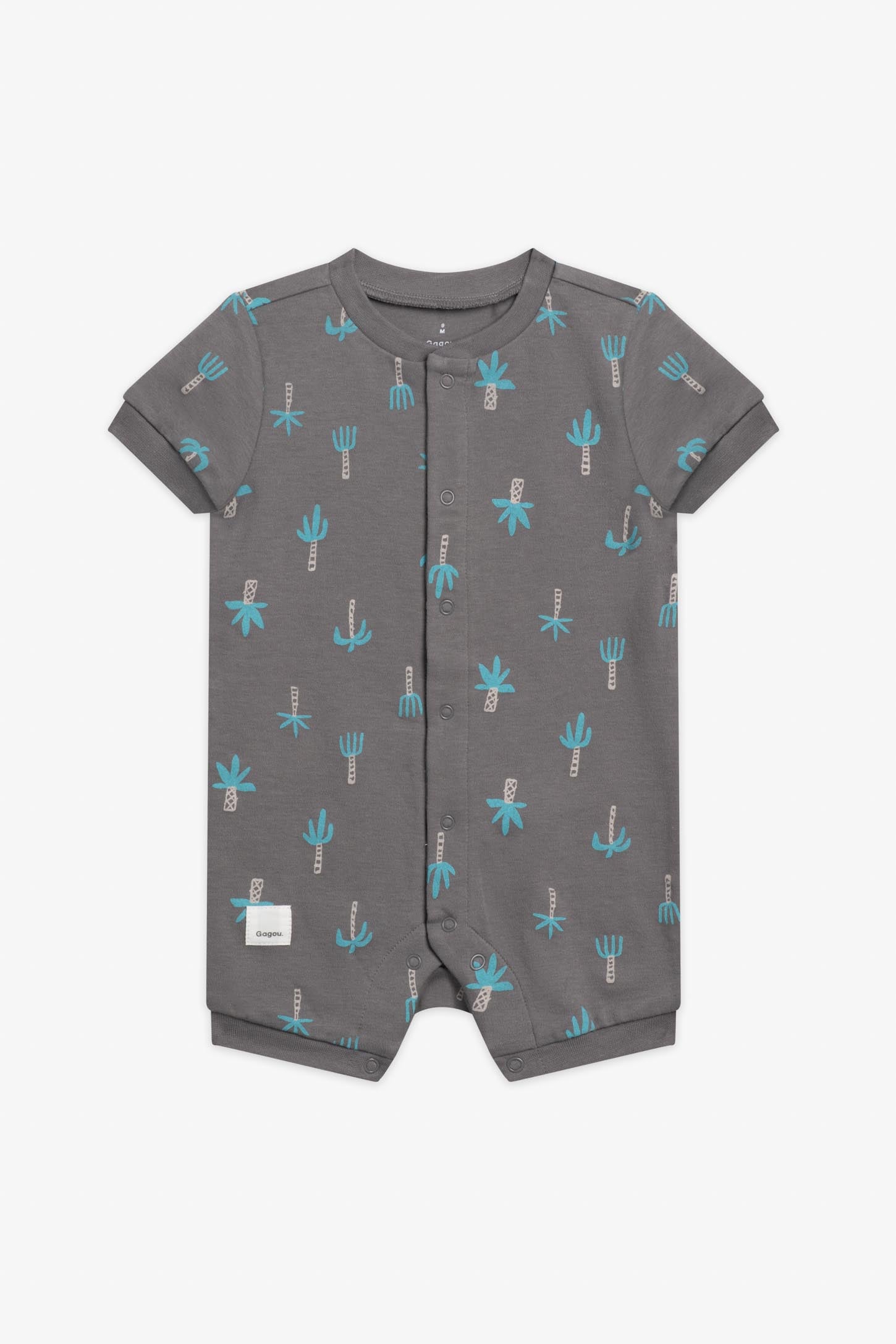 Pyjama 1-pièce coton bio, 2/30$ - Bébé && GRIS