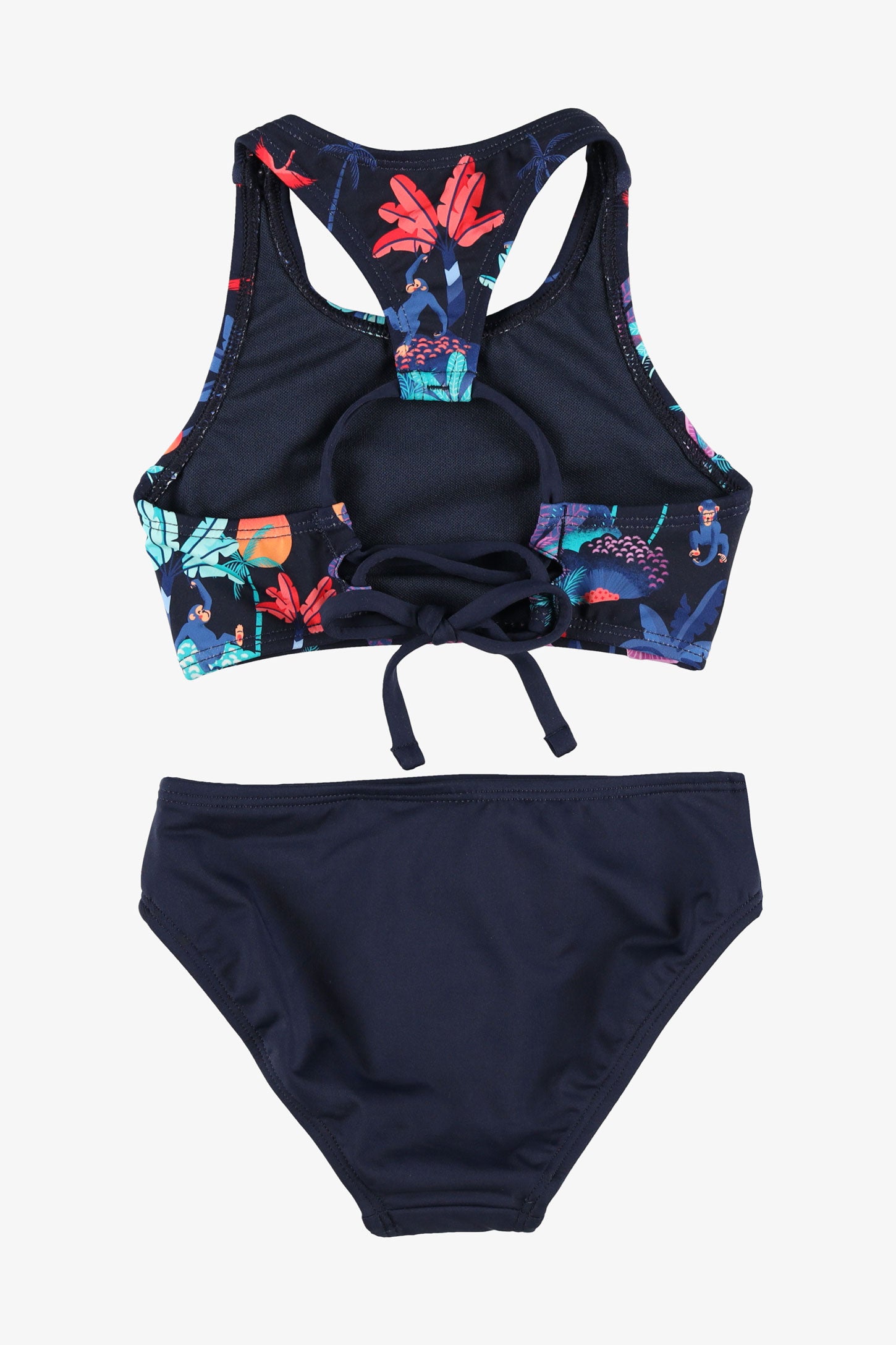 Ensemble maillot de bain 2-pièces - Enfant fille && BLEU MARINE MUL