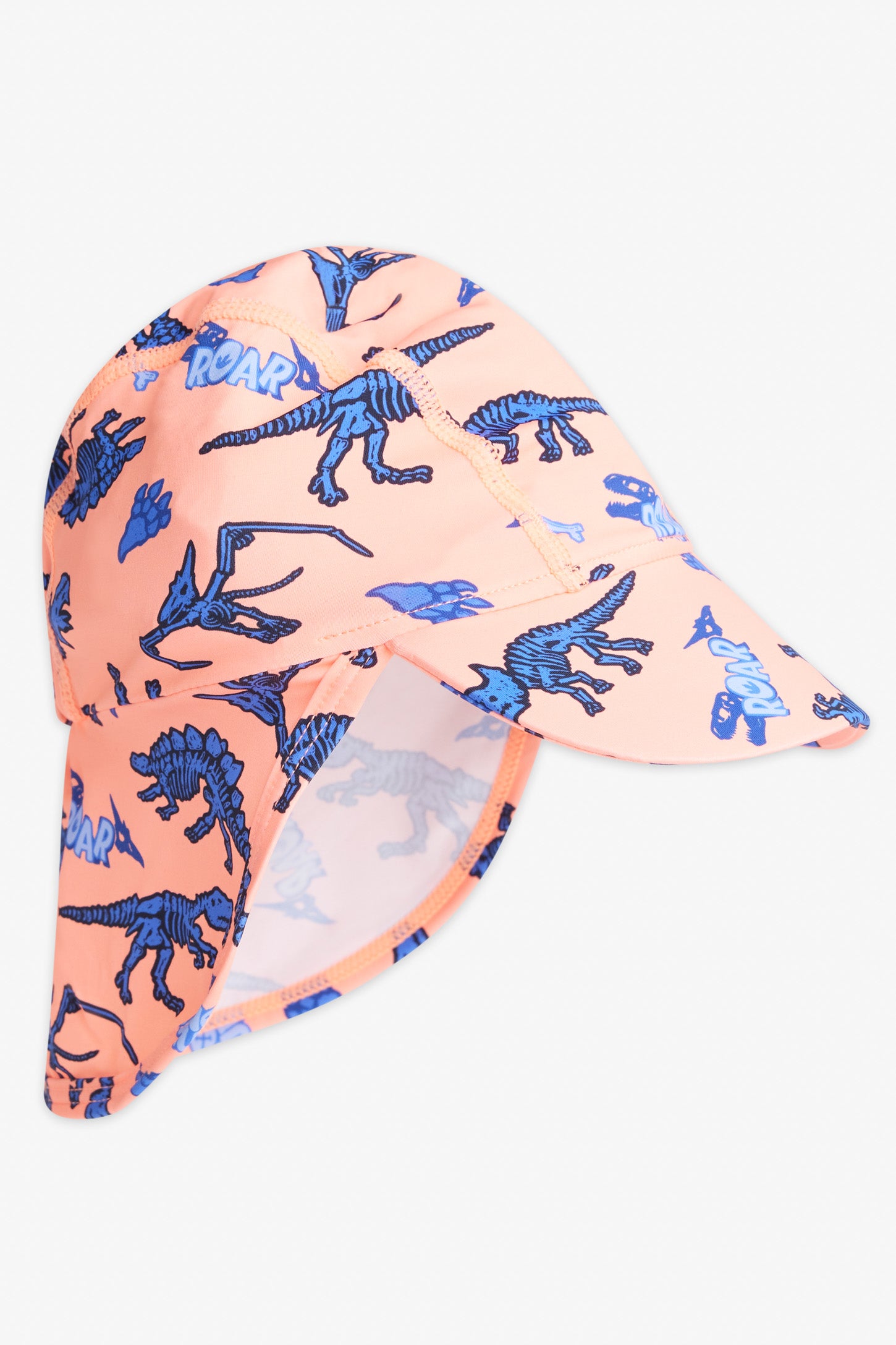 Casquette saharienne réversible, 2T-3T - Bébé garçon && ORANGE MULTI