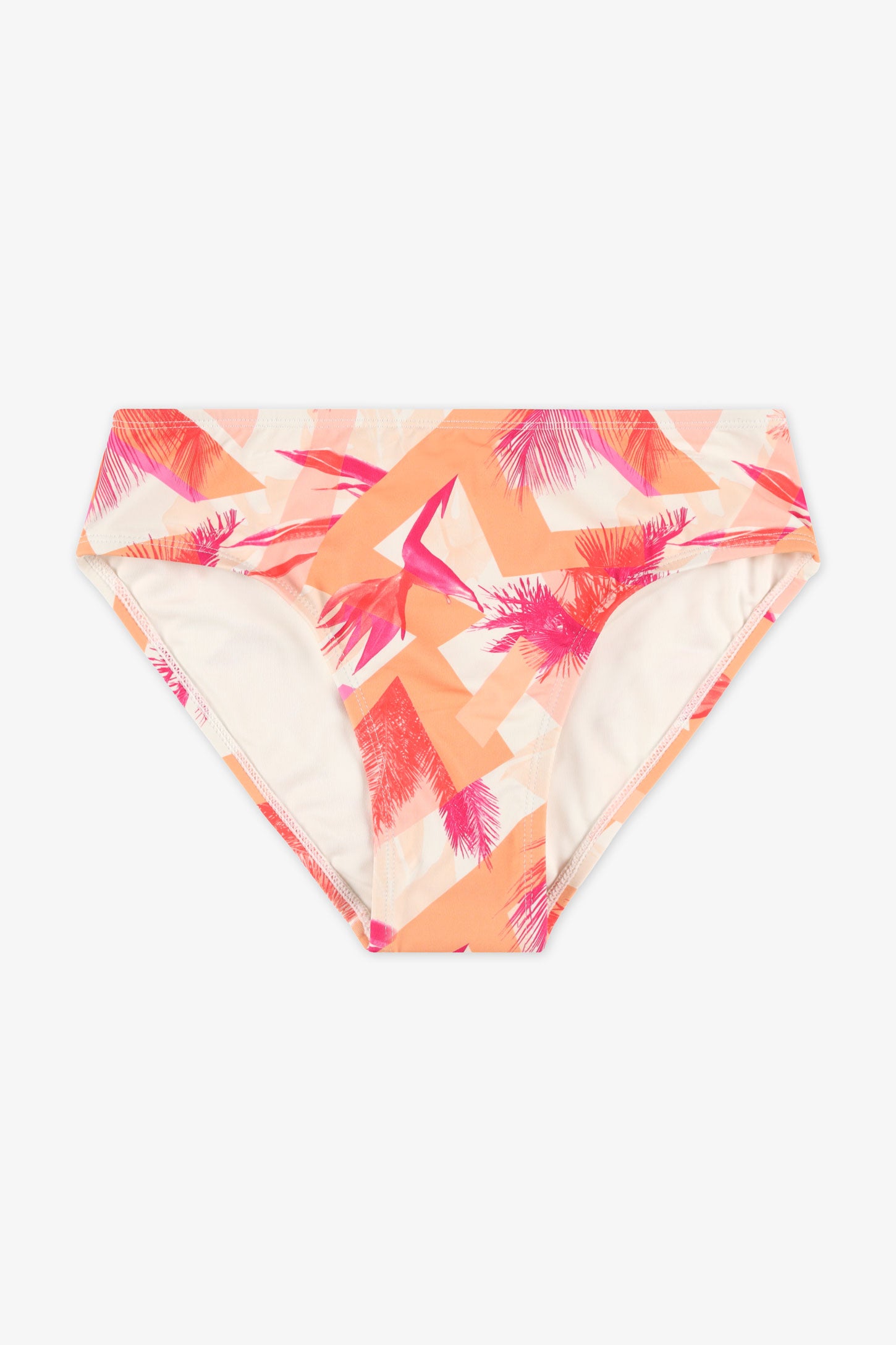 Culotte maillot de bain bikini - Ado fille && ORANGE MULTI