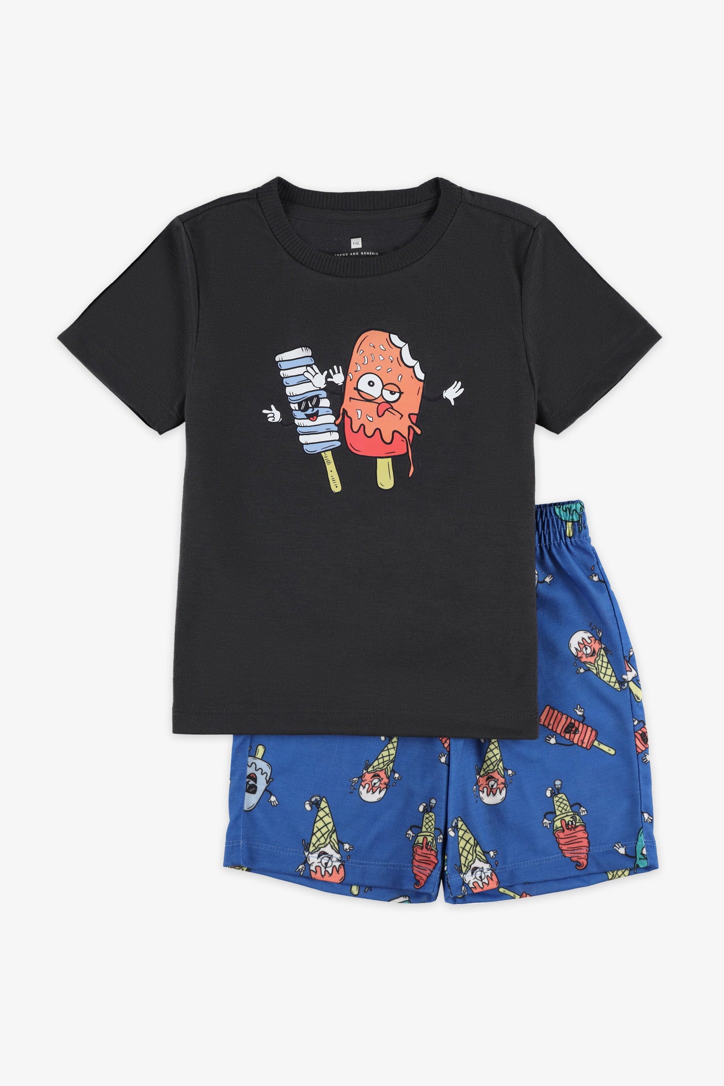 Pyjama 2-pièces, 2/35$ - Enfant garçon && NOIR
