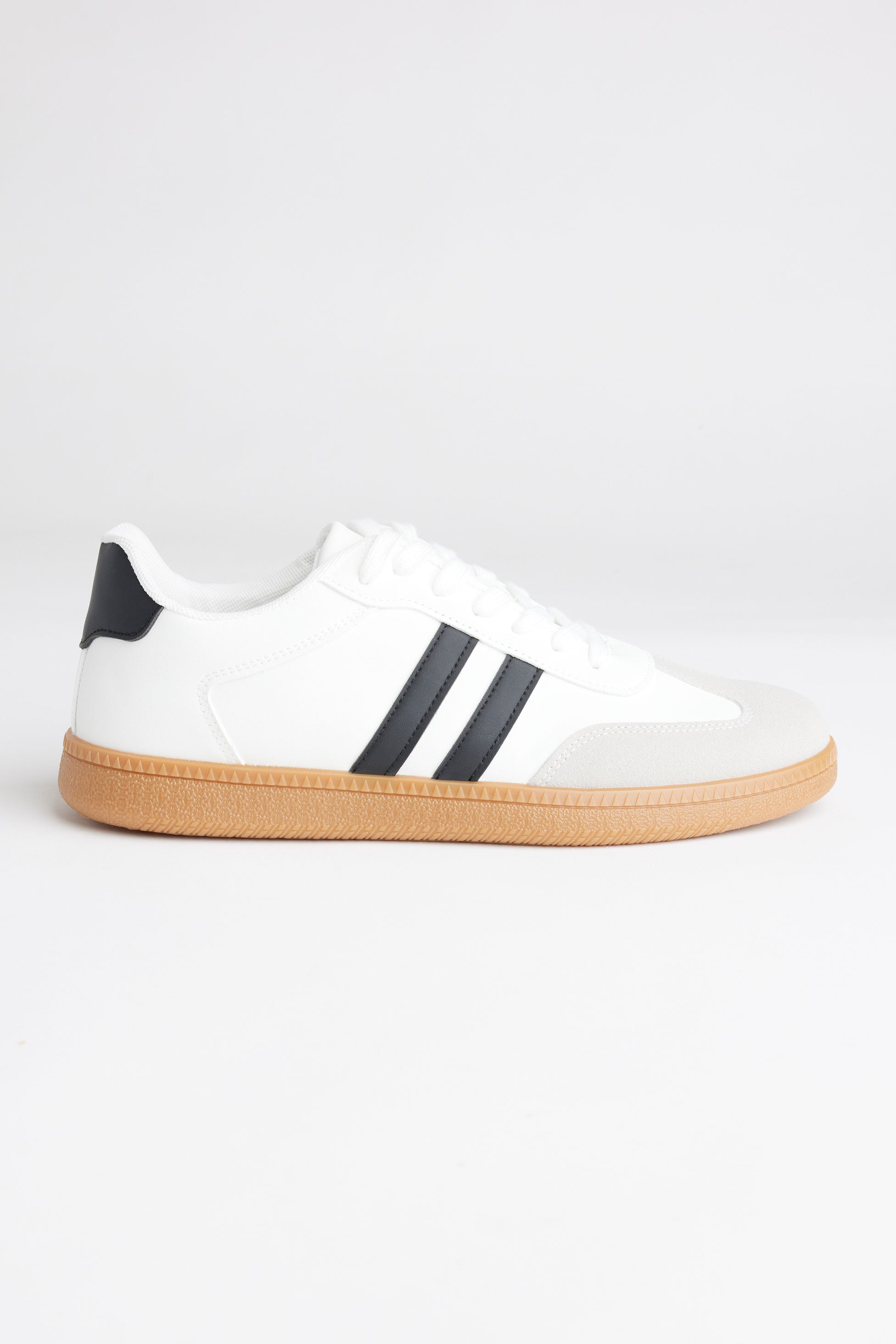 Baskets faux suède - Homme && BLANC