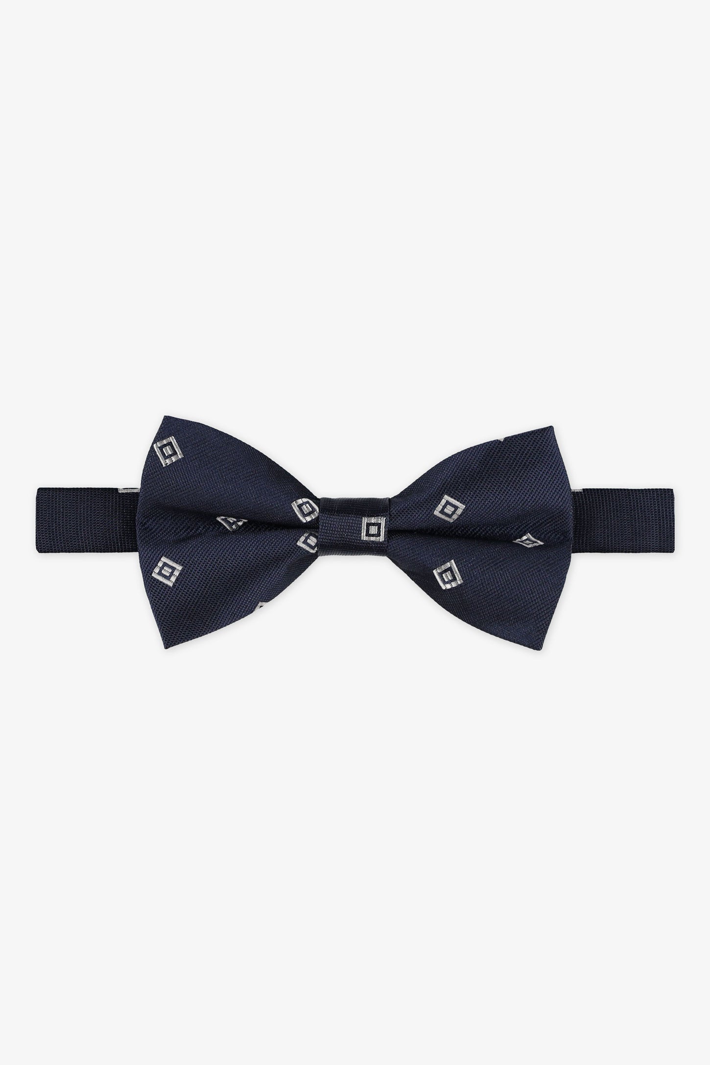 Nœud papillon soie et modal - Homme && MARIN/MULTI