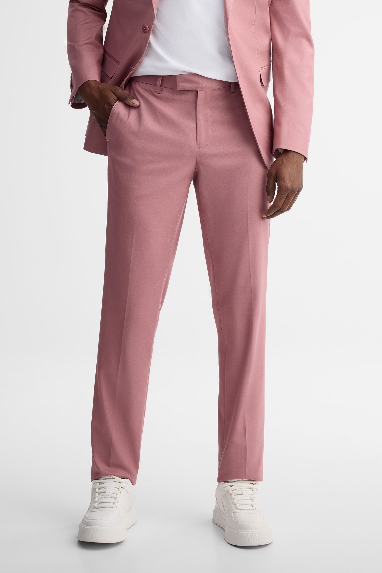 Pantalon habillé - Homme && ROSE