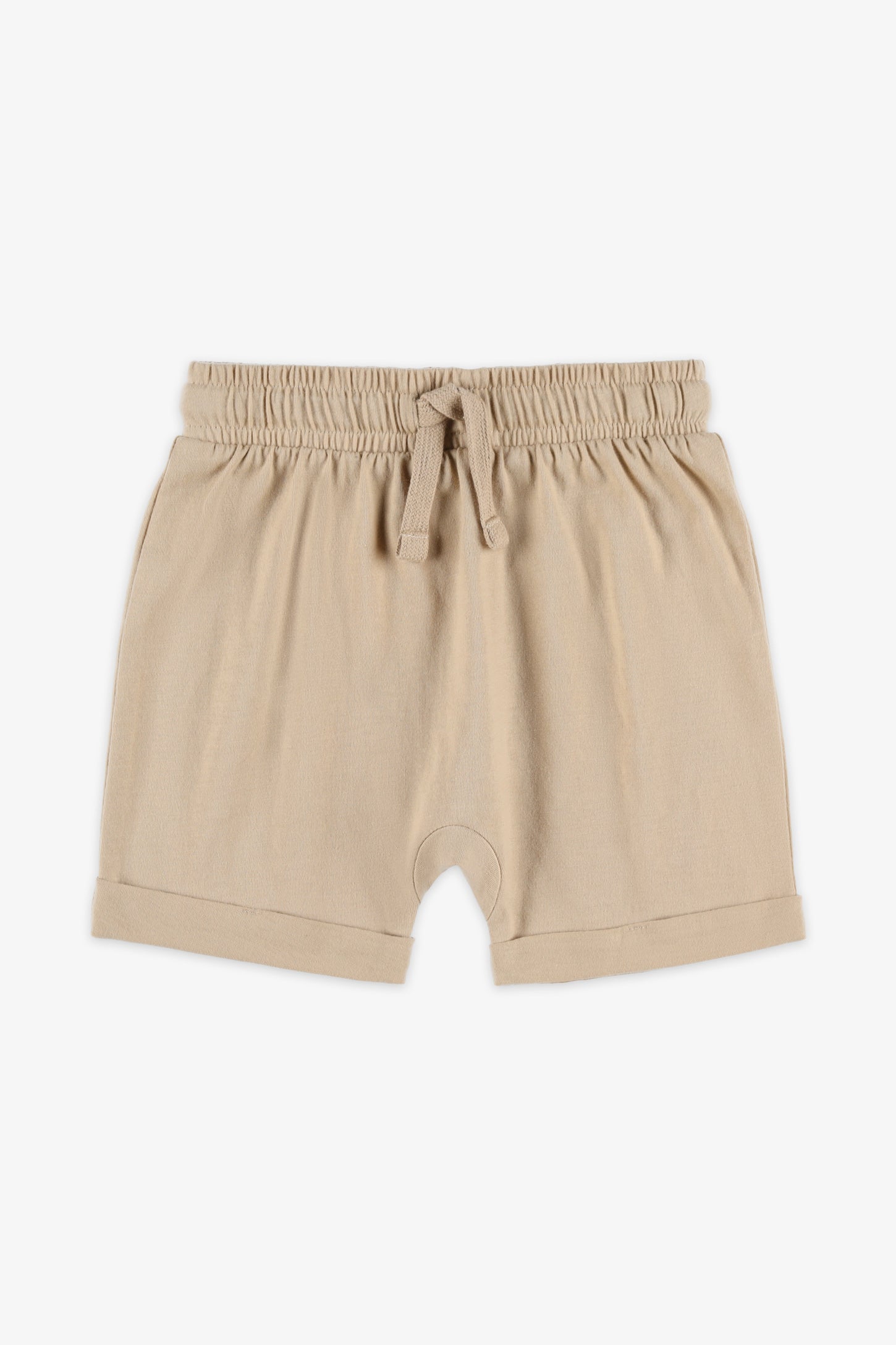 Short taille élastique coton, 2/15$ - Bébé garçon && BEIGE