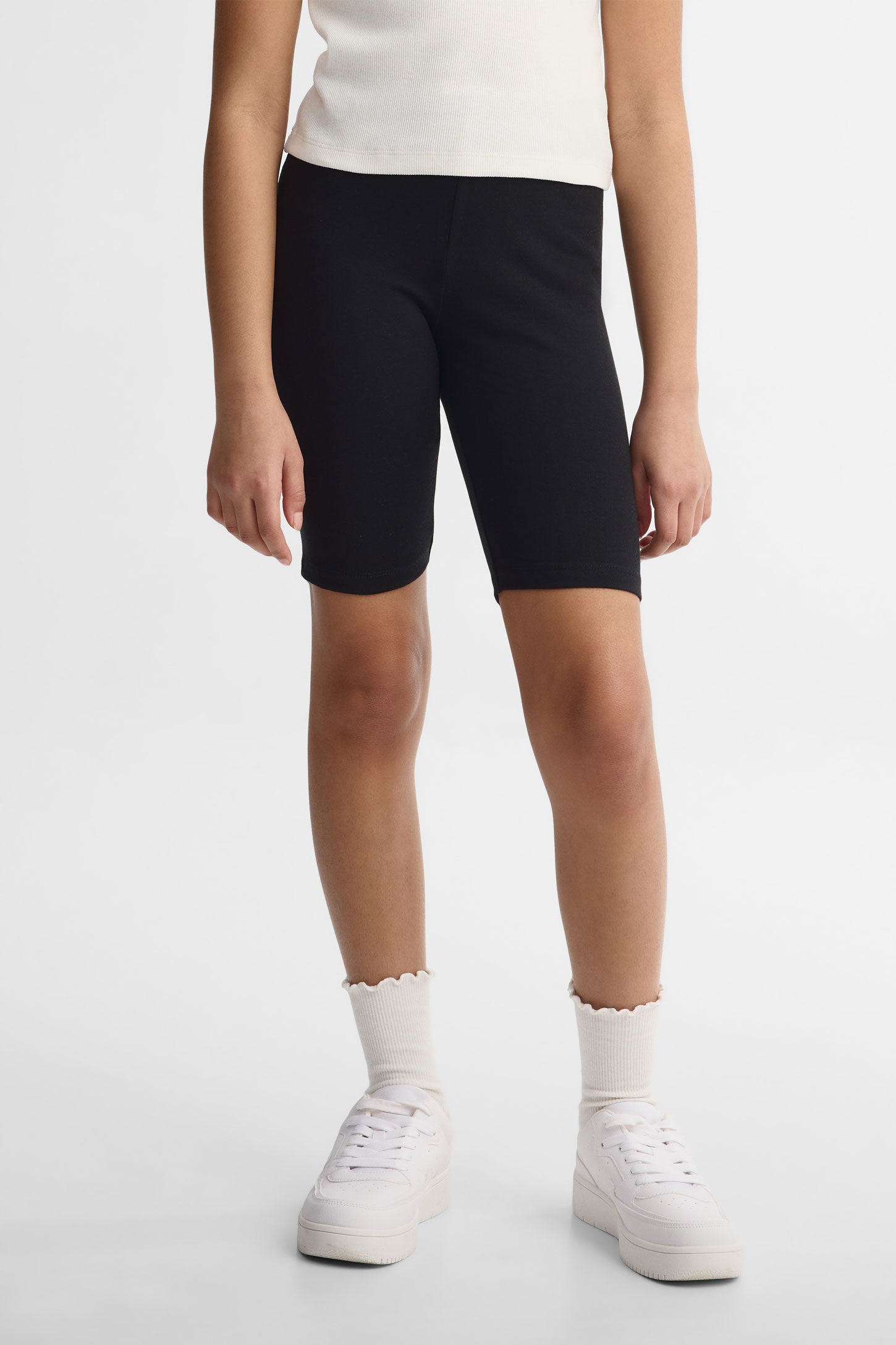 Lot de 2 cuissards en coton - Ado fille && NOIR