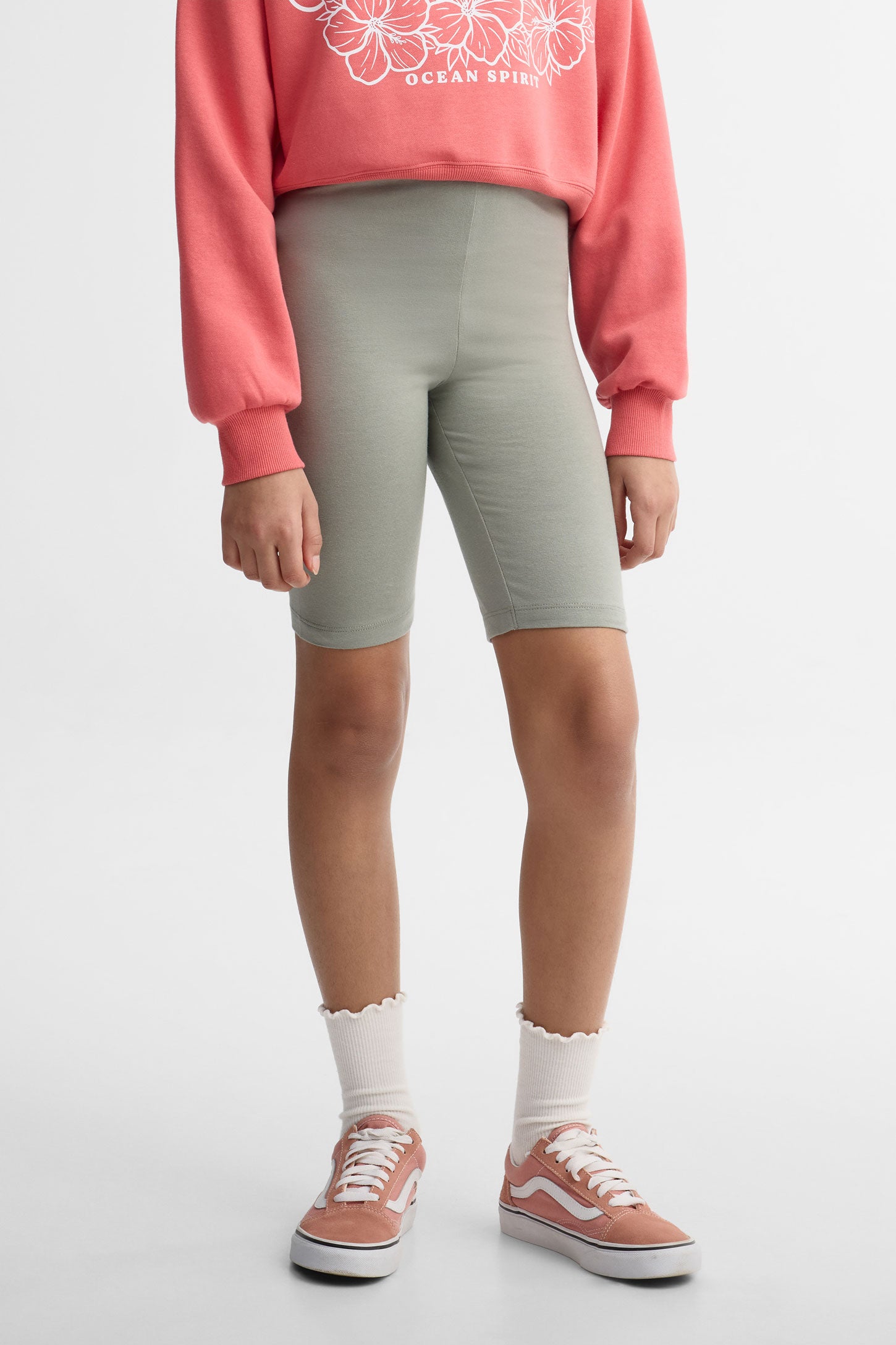 Lot de 2 cuissards en coton - Ado fille && VERT