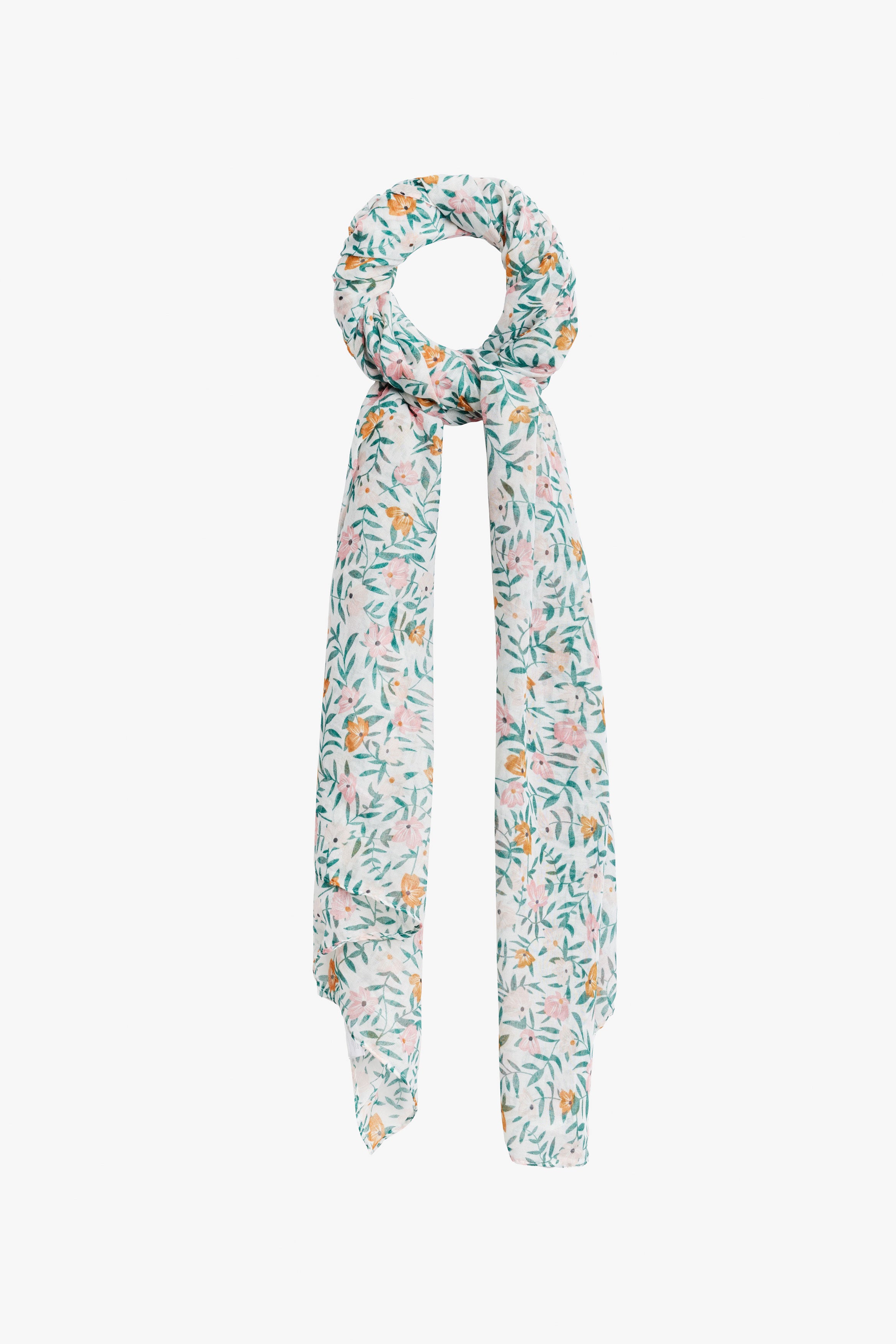 Foulard imprimé - Femme && NOIR/MULTI