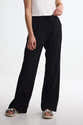 Pantalon Fourré Femme - Doublure Sherpa Polaire - Taille élastique, Jambes Larges - Confort Maison, Intérieur - 8