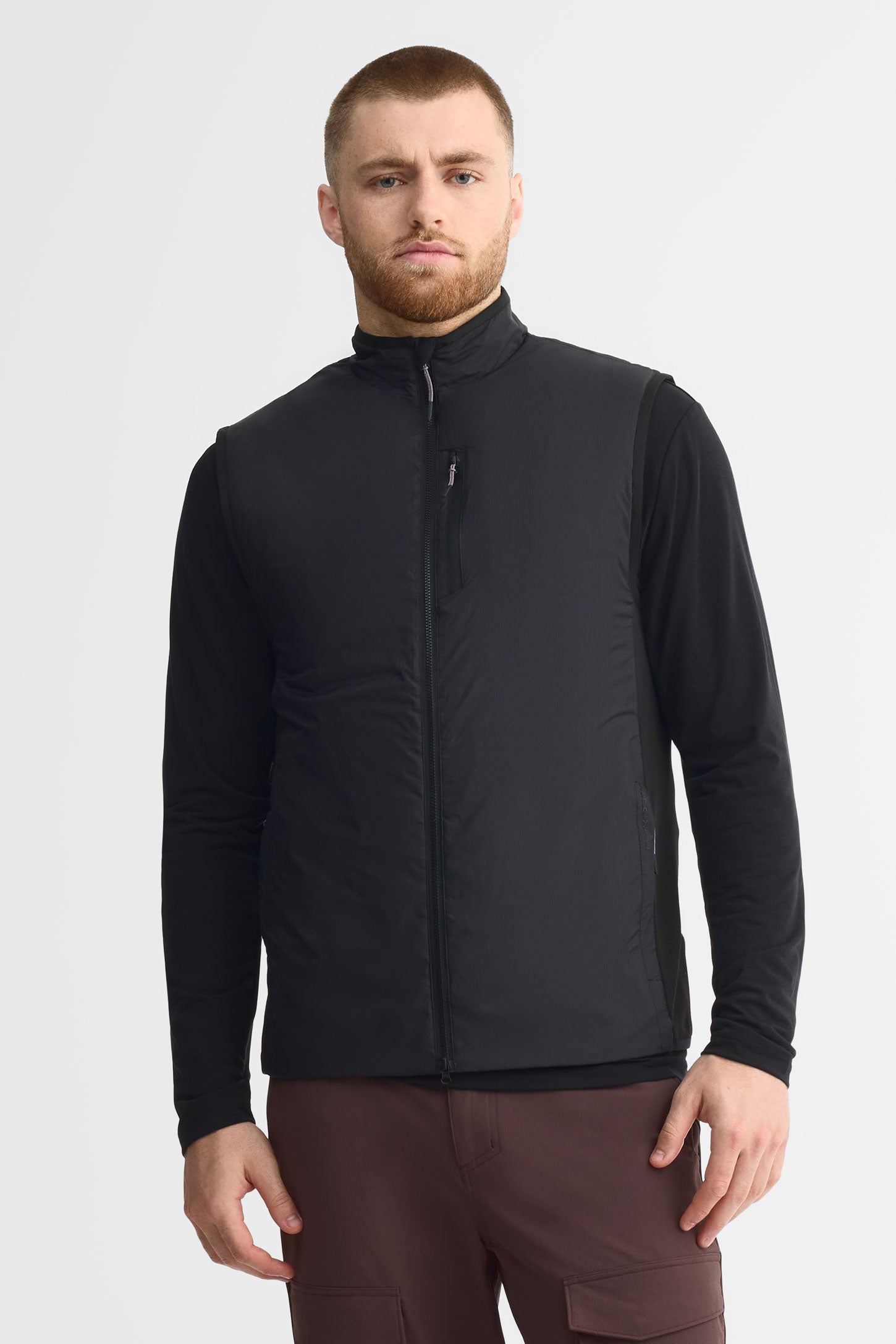 Veste Sans Manches HKM Homme Noir Taille S - Coupe-vent équitation Softshell, Neuf Avec étiquettes