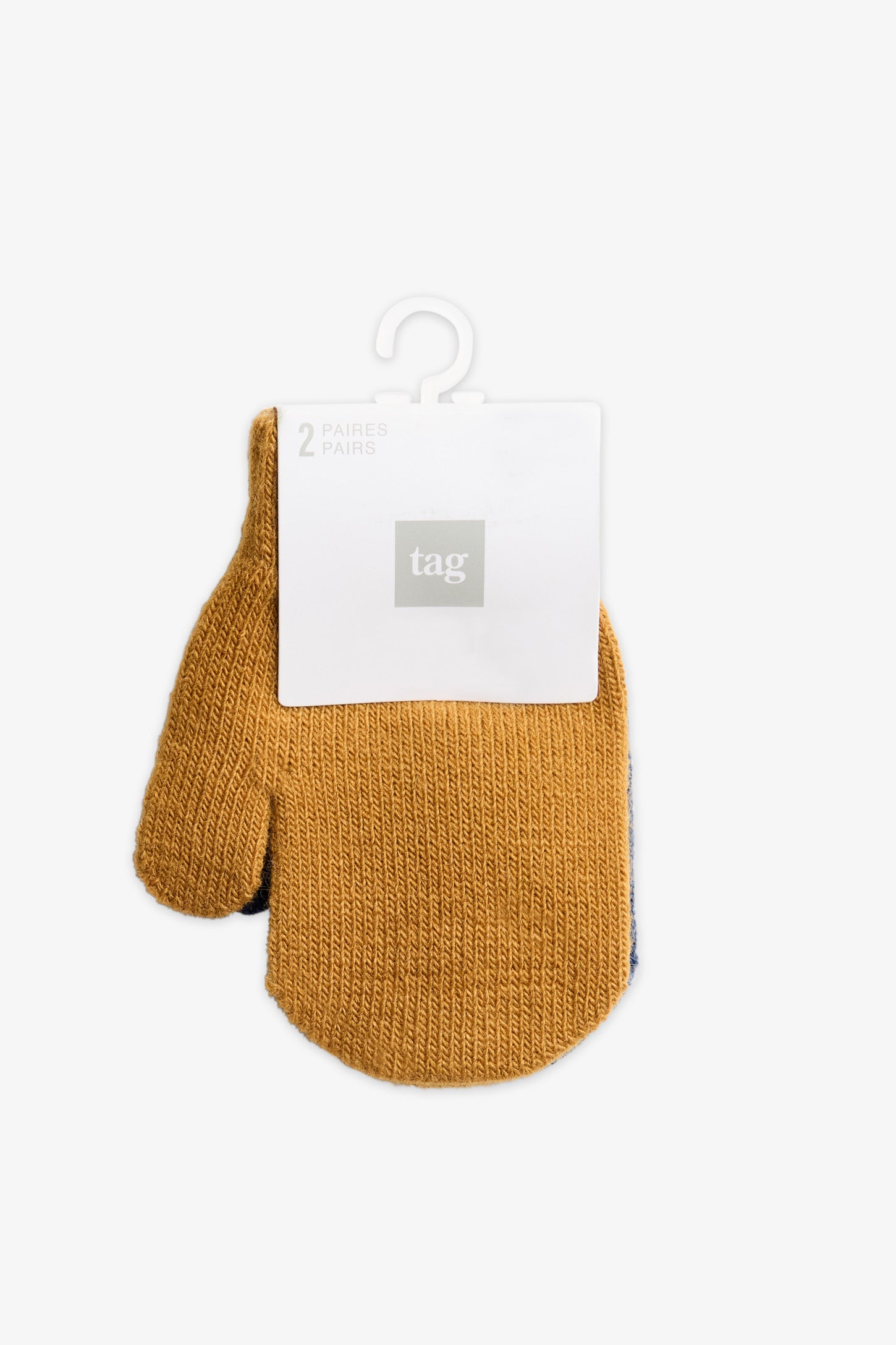 Lot de 2 paires de mitaines, 2T-3T - Bébé garçon && BRUN