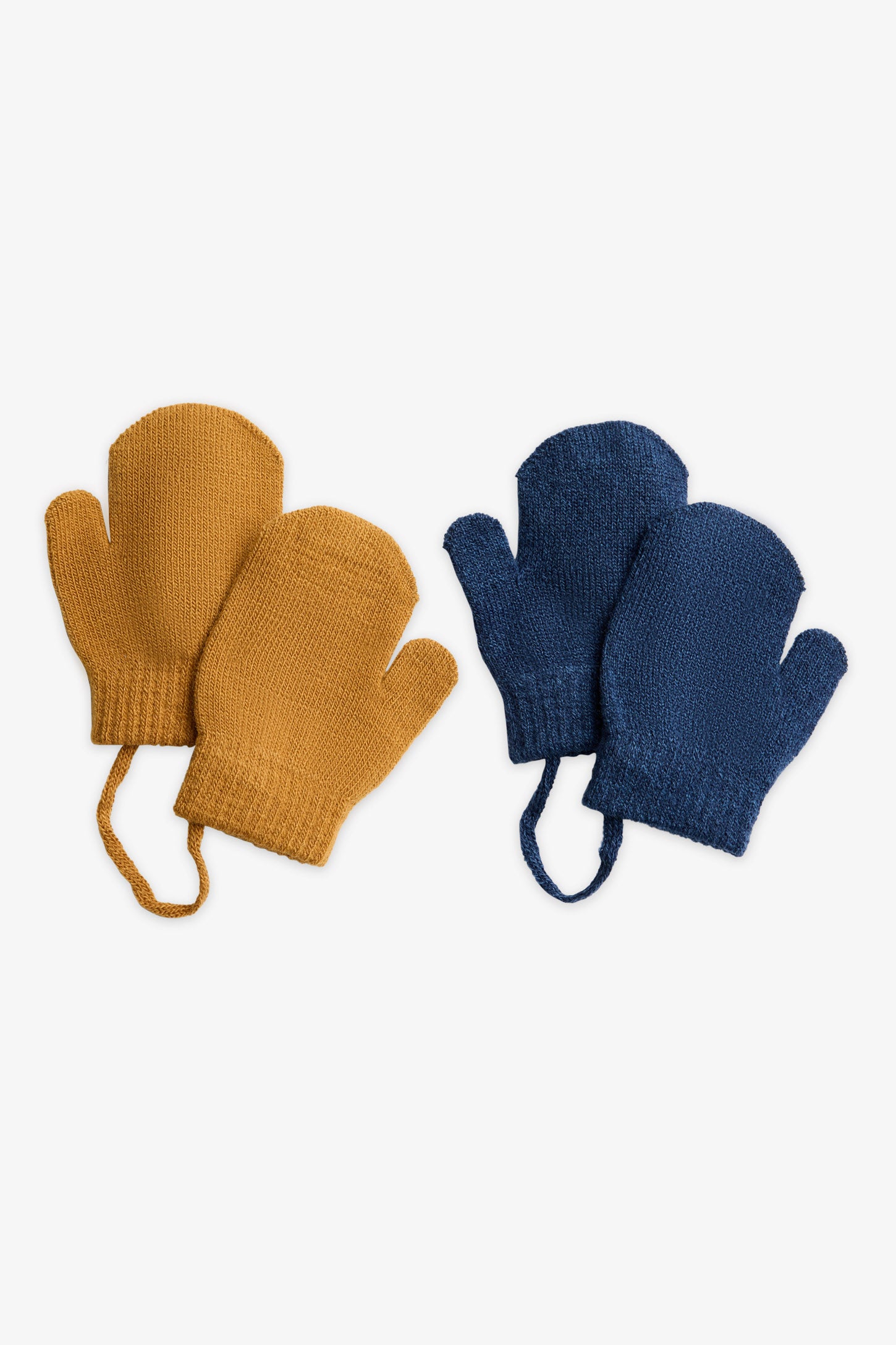 Lot de 2 paires de mitaines, 2T-3T - Bébé garçon && BRUN