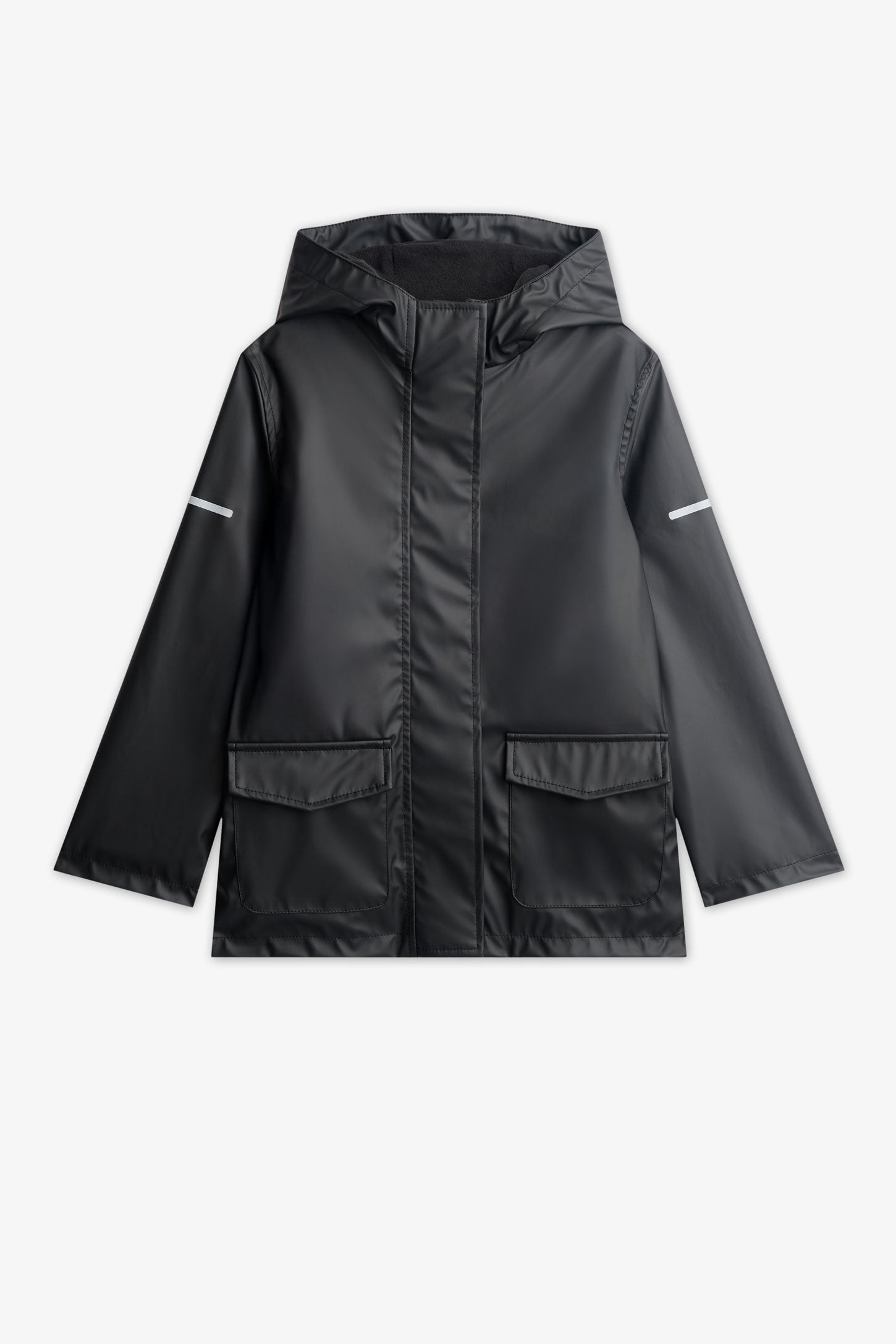 Manteau de pluie doublé - Enfant garçon && NOIR