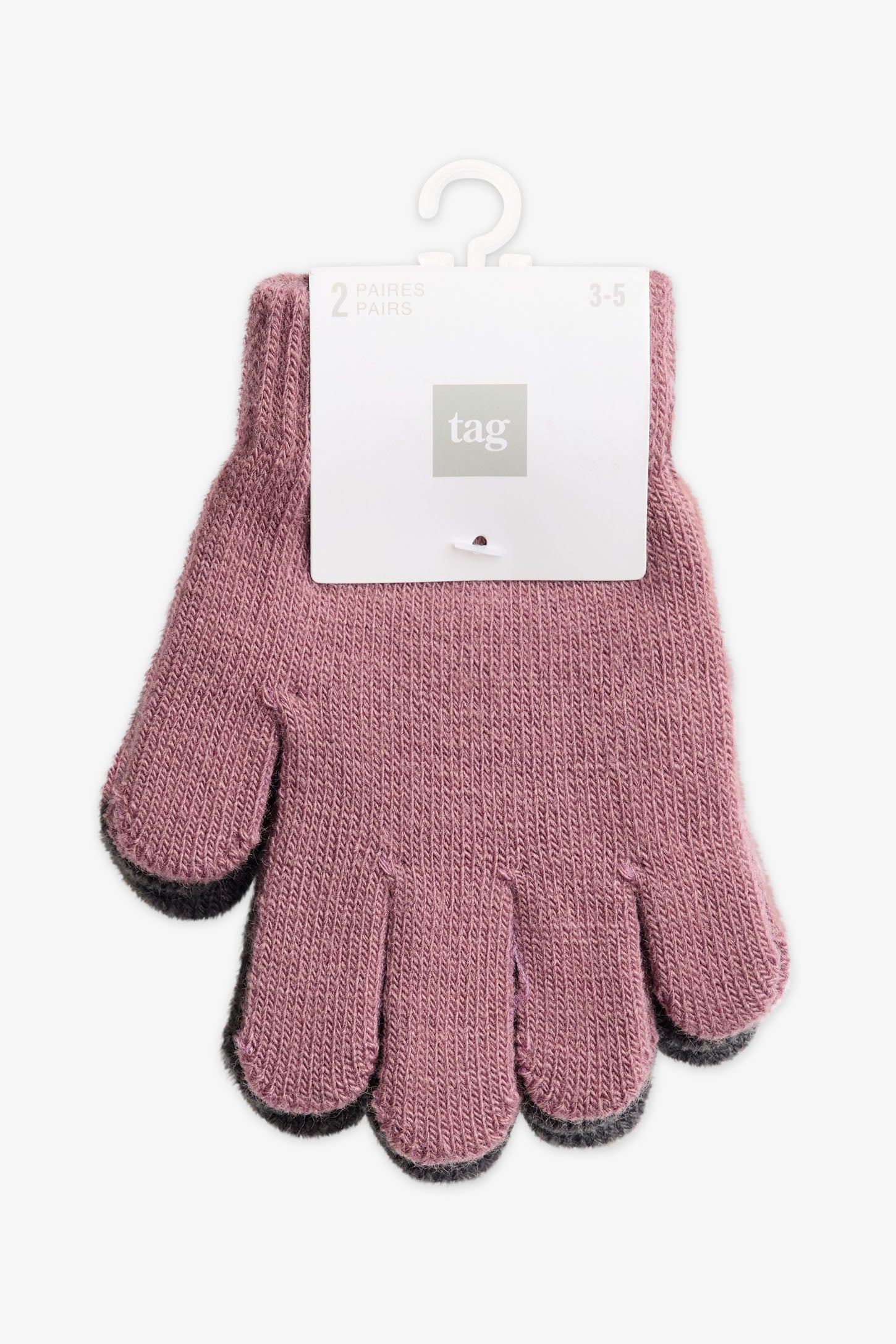 Lot de 2 paires de gants magiques, 2/10$ - Enfant fille && MAUVE