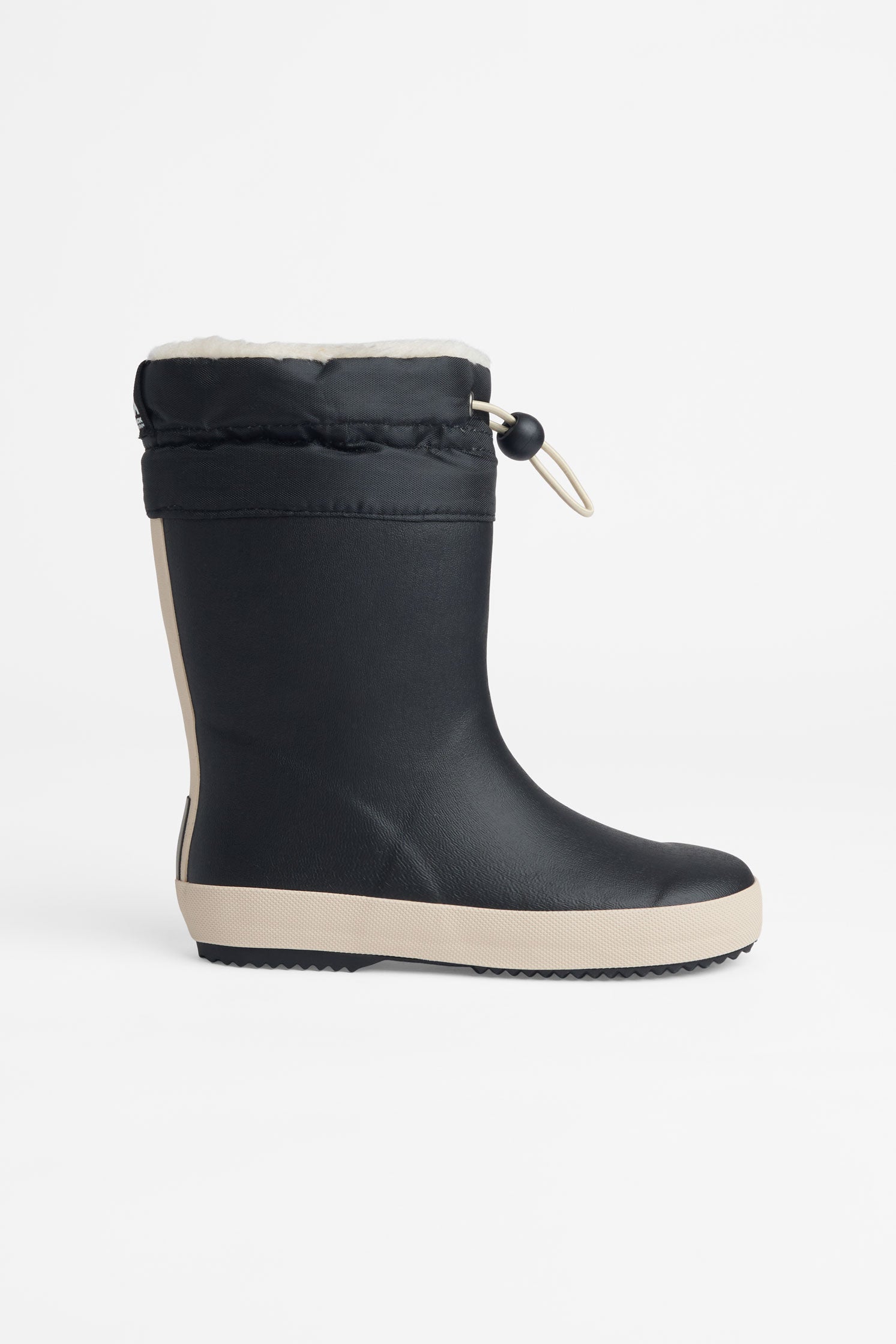 Bottes de pluie en caoutchouc - Enfant fille && NOIR