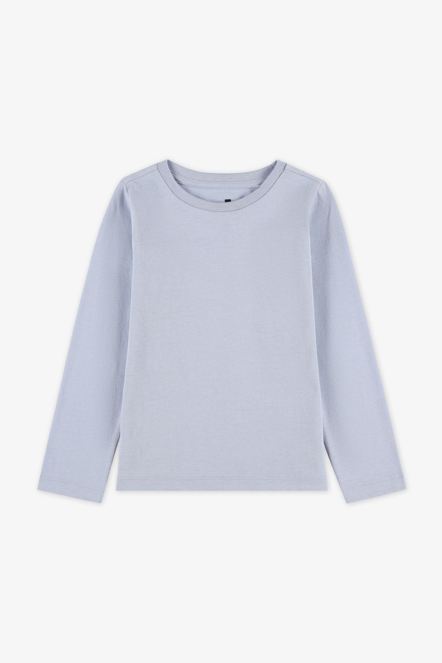 Chandail manches longues coton - Enfant fille && BLEU