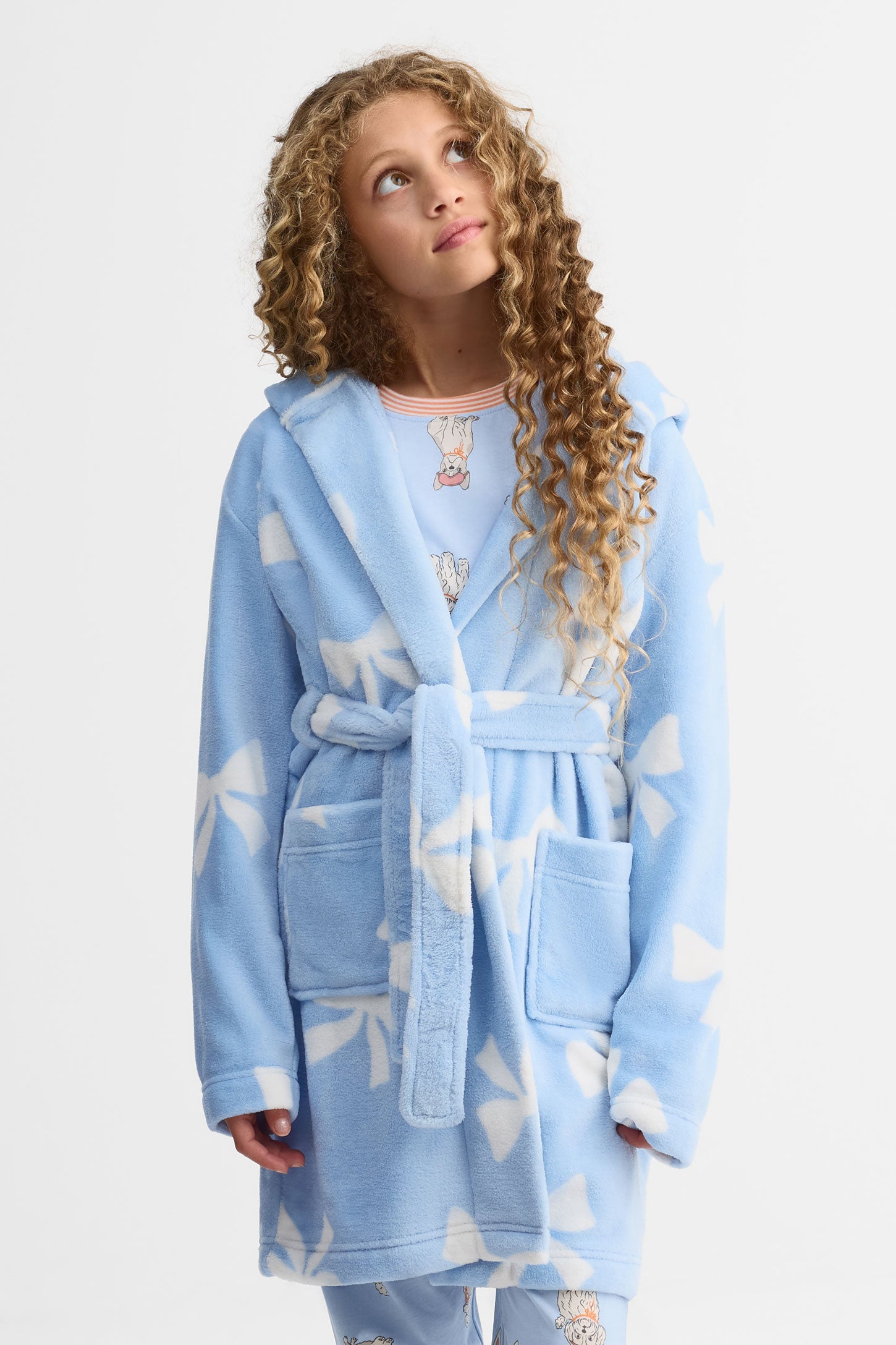 robe de chambre jeune fille