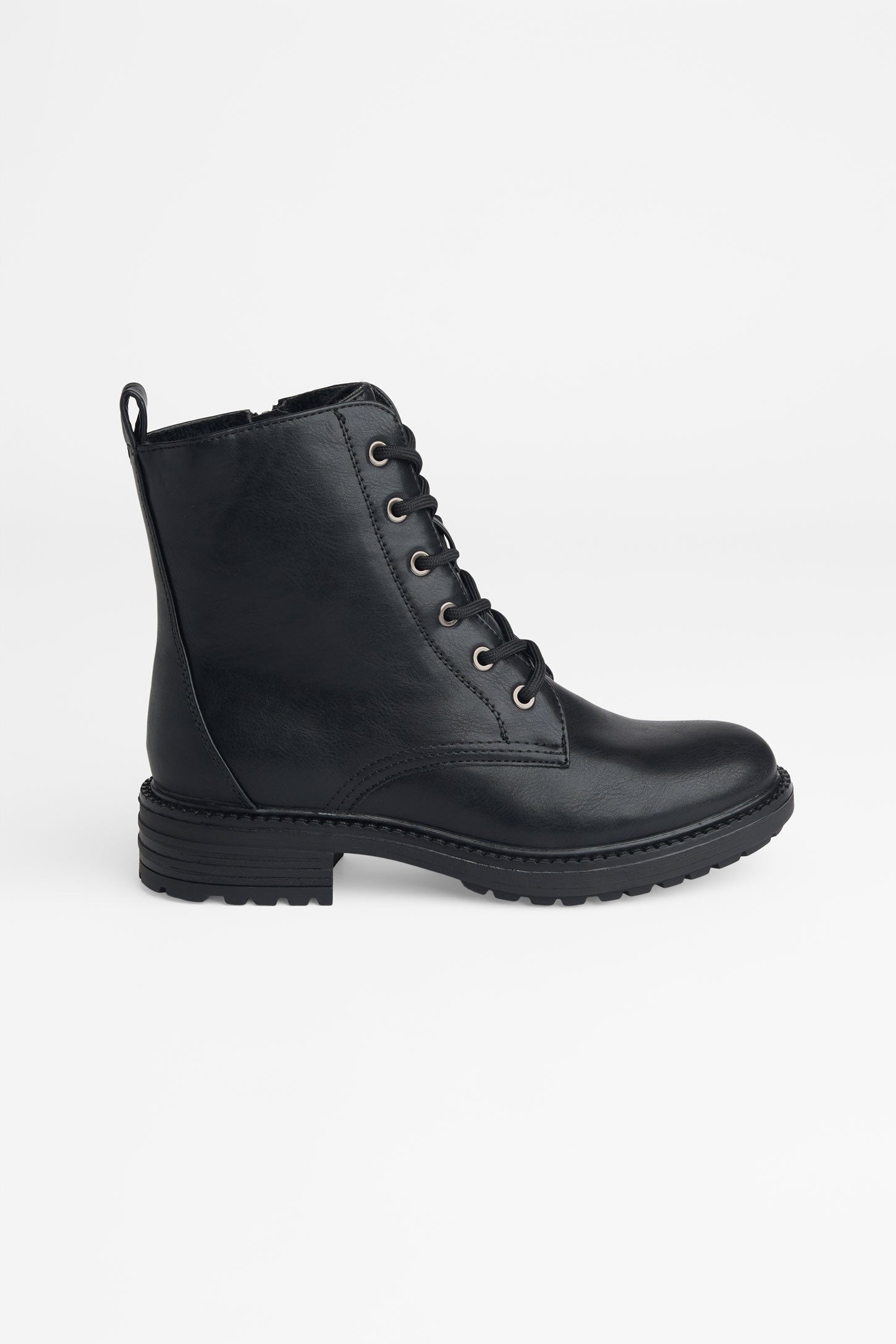 Bottes militaire doublées - Femme && NOIR