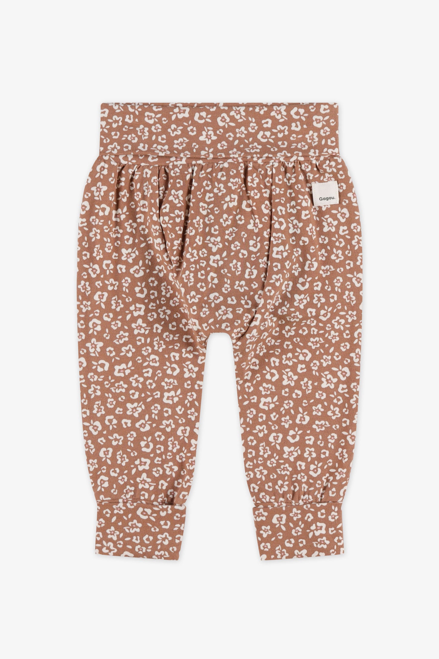 Legging évolutif imprimé en stretch - Bébé fille && BRUN/MULTI