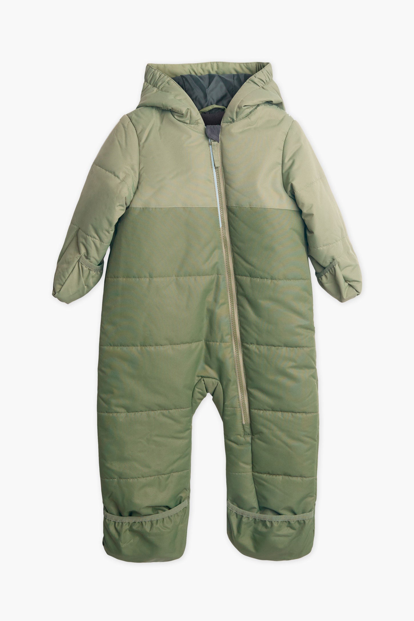 Habit de neige 1 pièce doublé - Bébé garçon && TAUPE