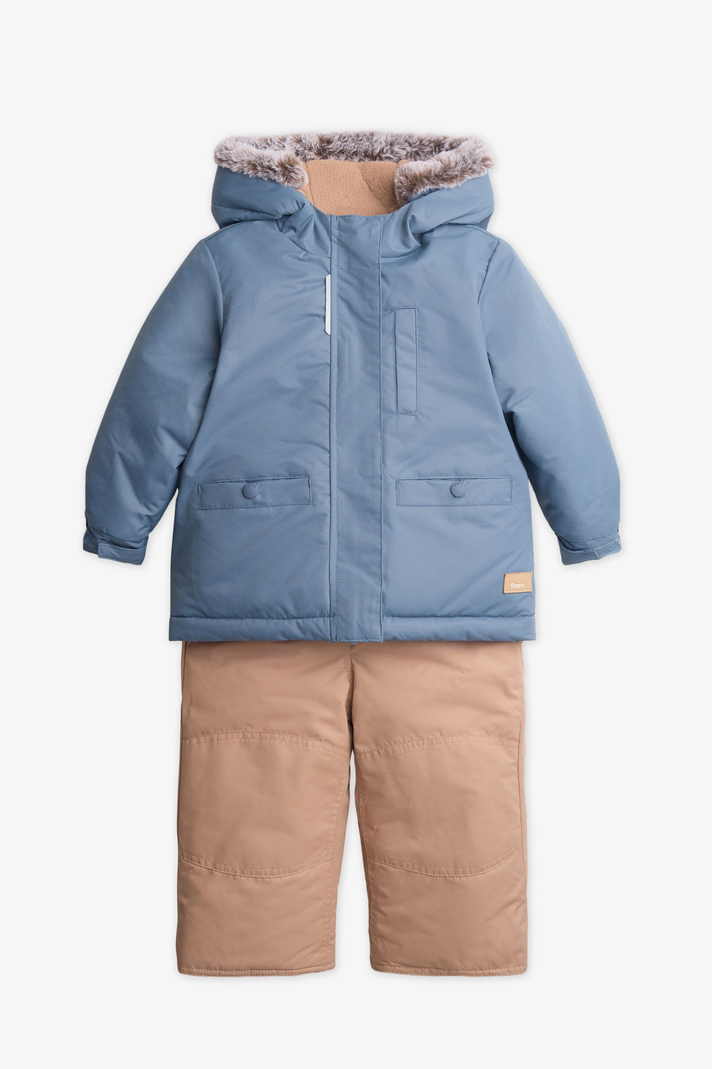 Habit de neige 2 pcs - Bébé garçon && GRIS