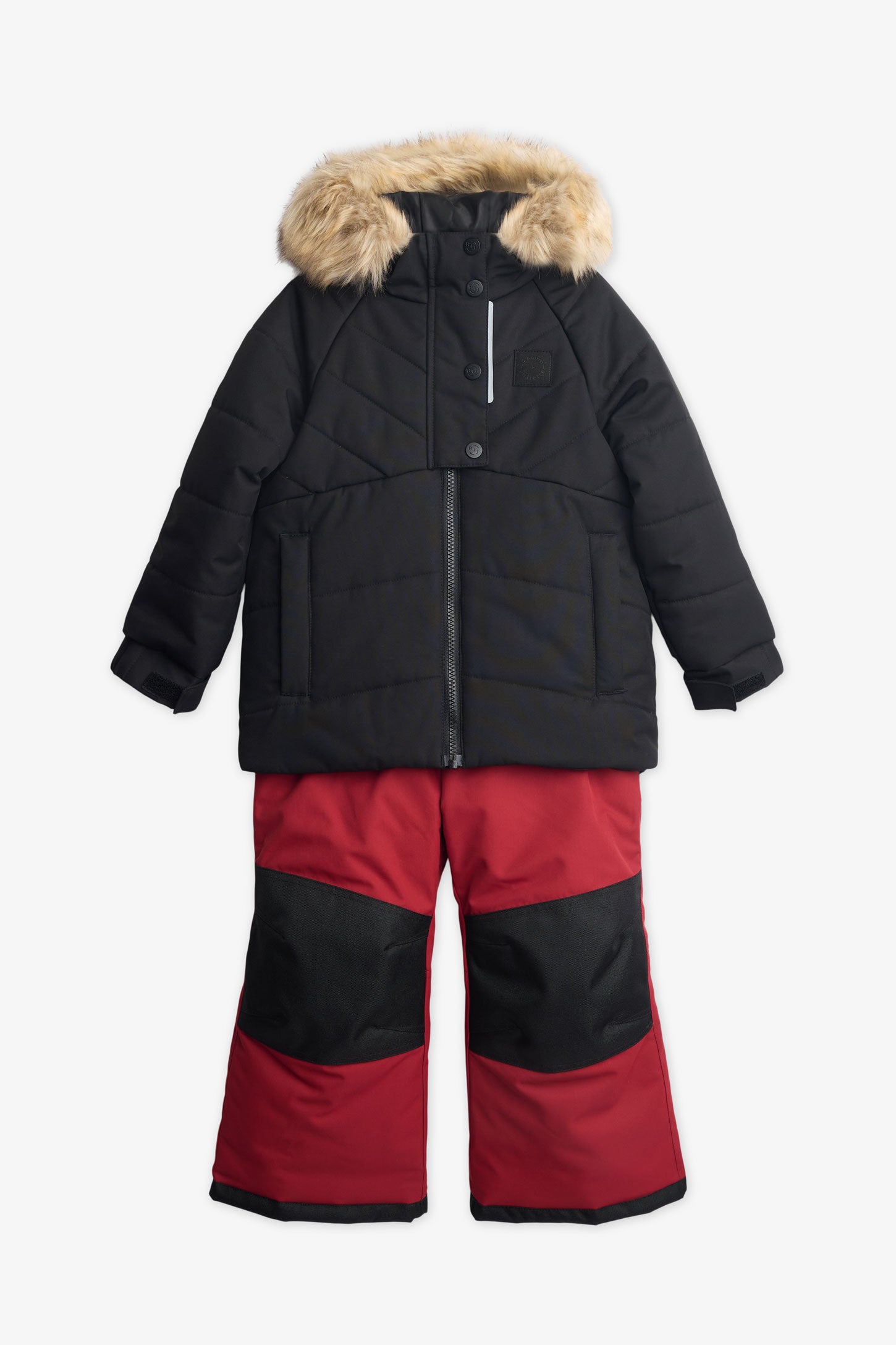 Ensemble de neige isolé - Enfant garçon && NOIR
