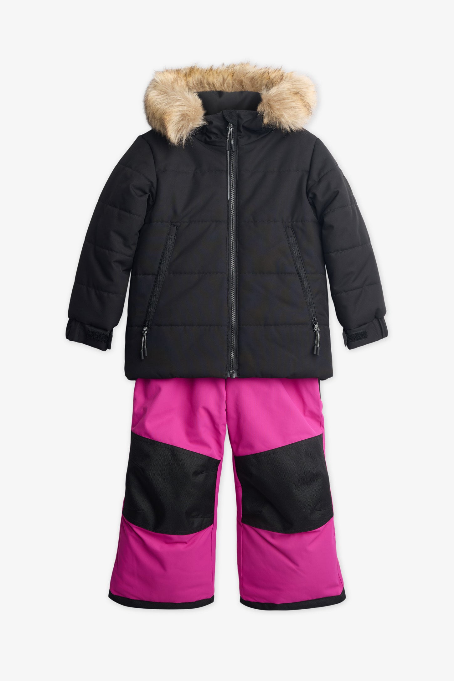 Habit de neige 2 pièces - Enfant fille && NOIR