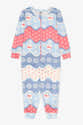 Pyjama Fille 2 Pièces Velours Doux - Manches Longues, Col à - Tenue Chaude D'hiver - Taille 3-16 Ans - 9