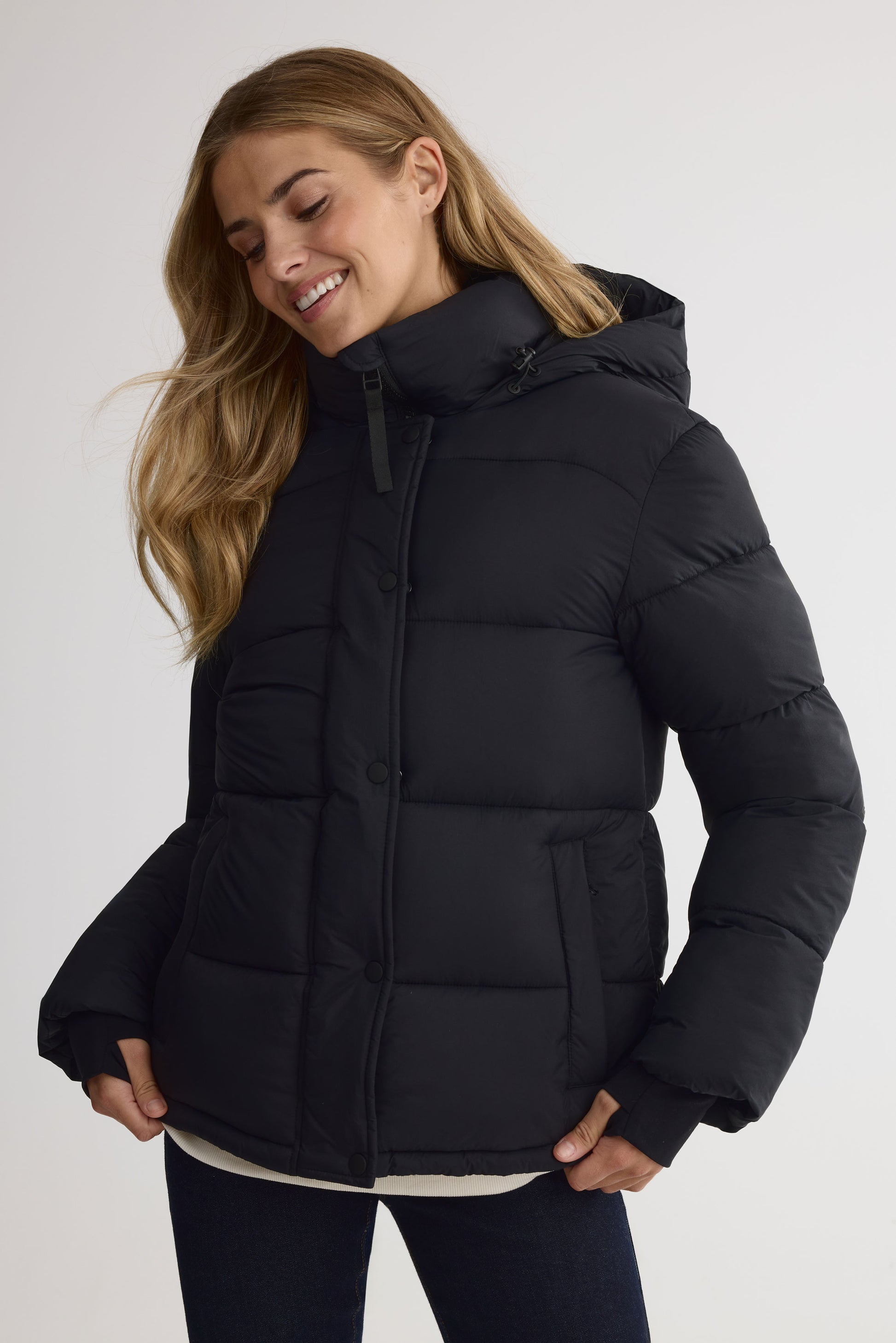 Manteau de ski isolé - Ado garçon && NOIR