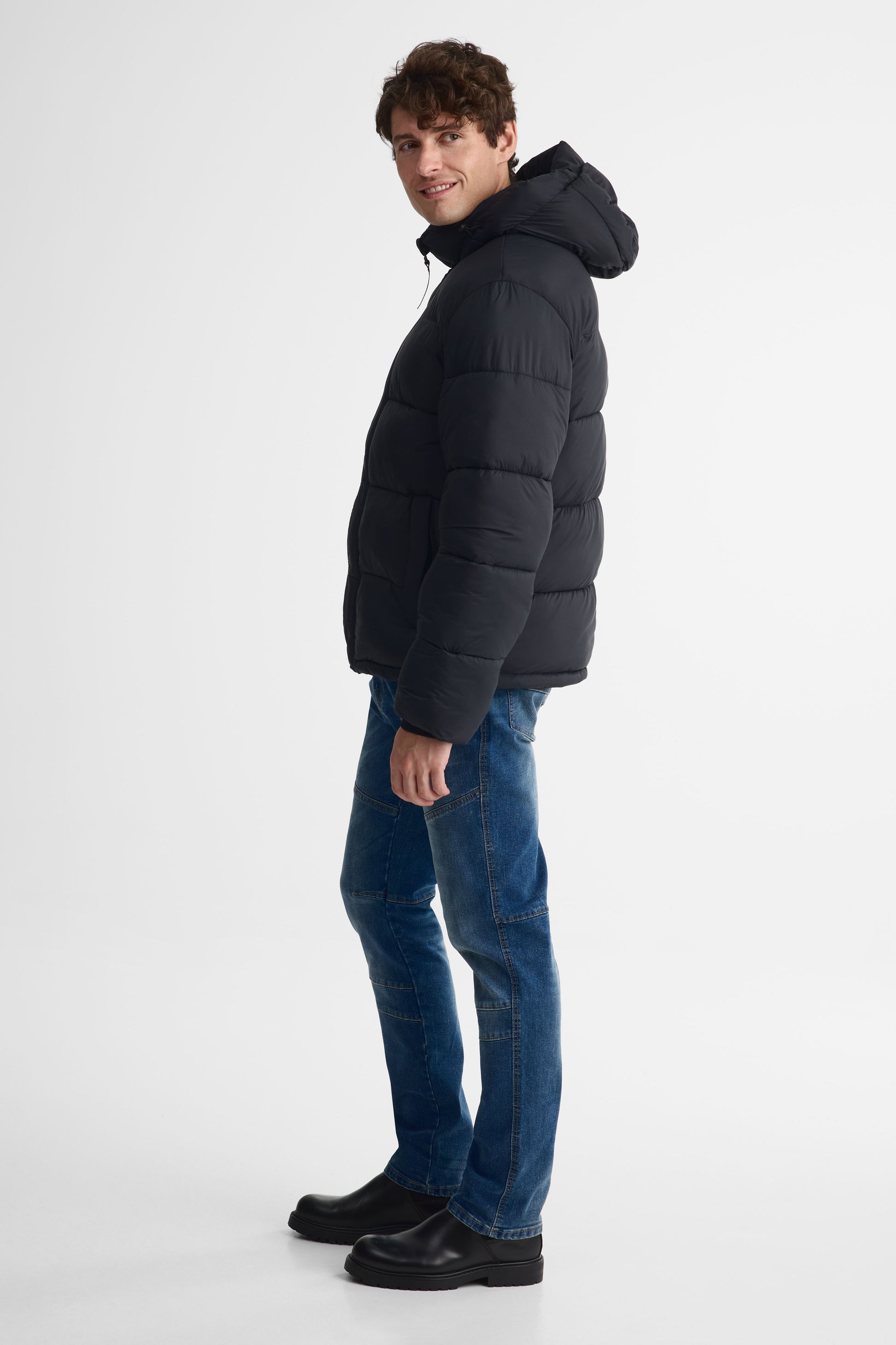 Manteau "puffer" - Homme && NOIR